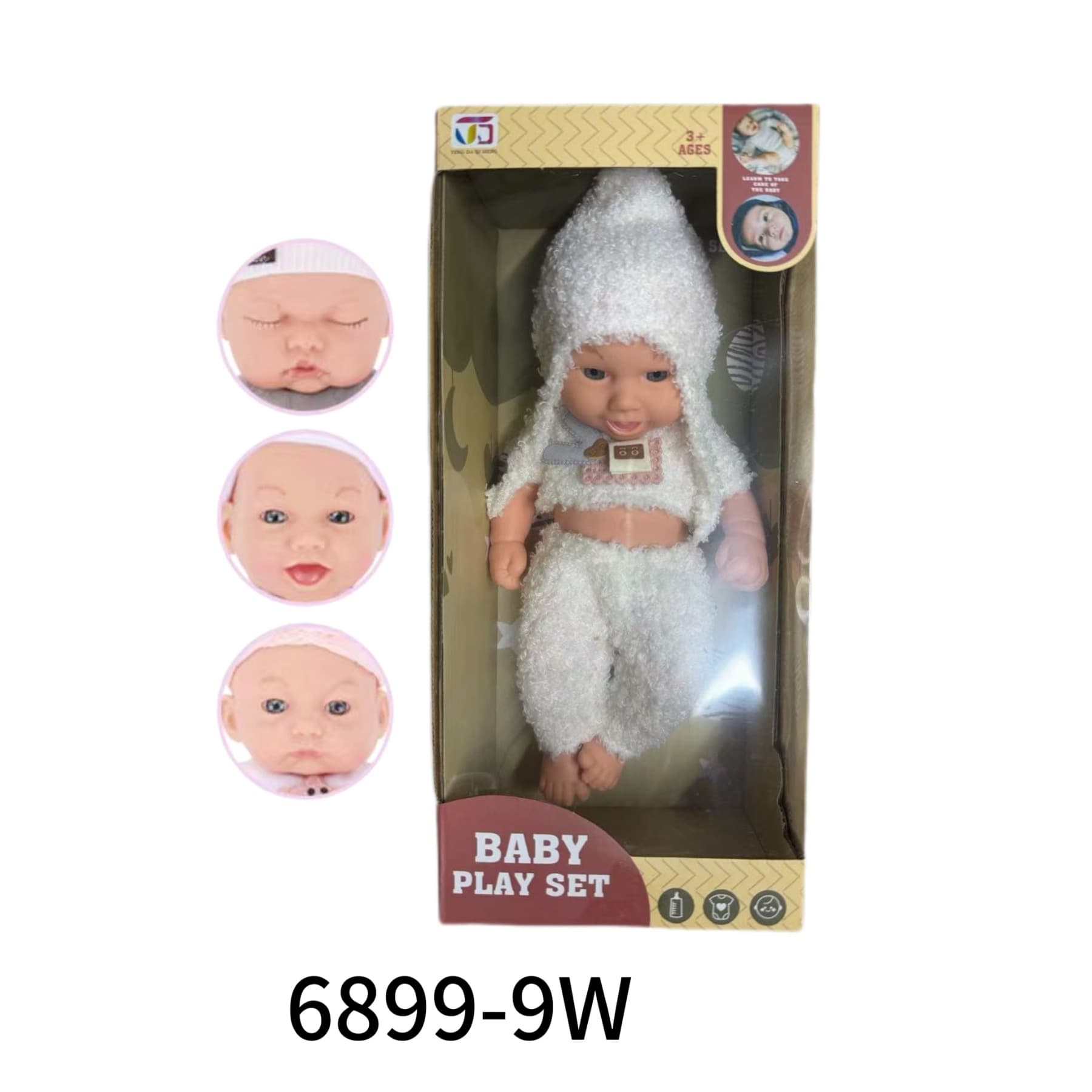 10 inch fully vinyl doll
