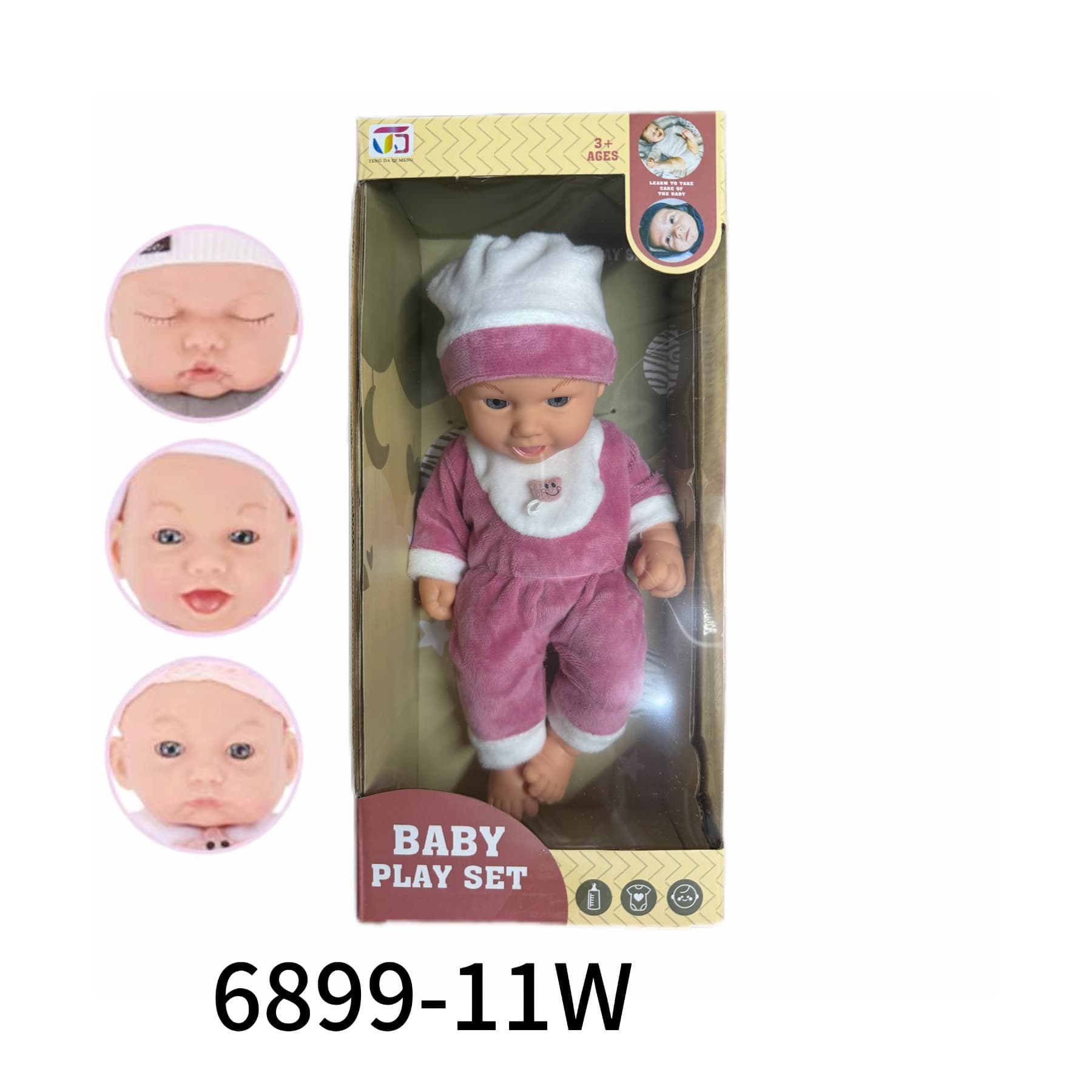 10 inch fully vinyl doll