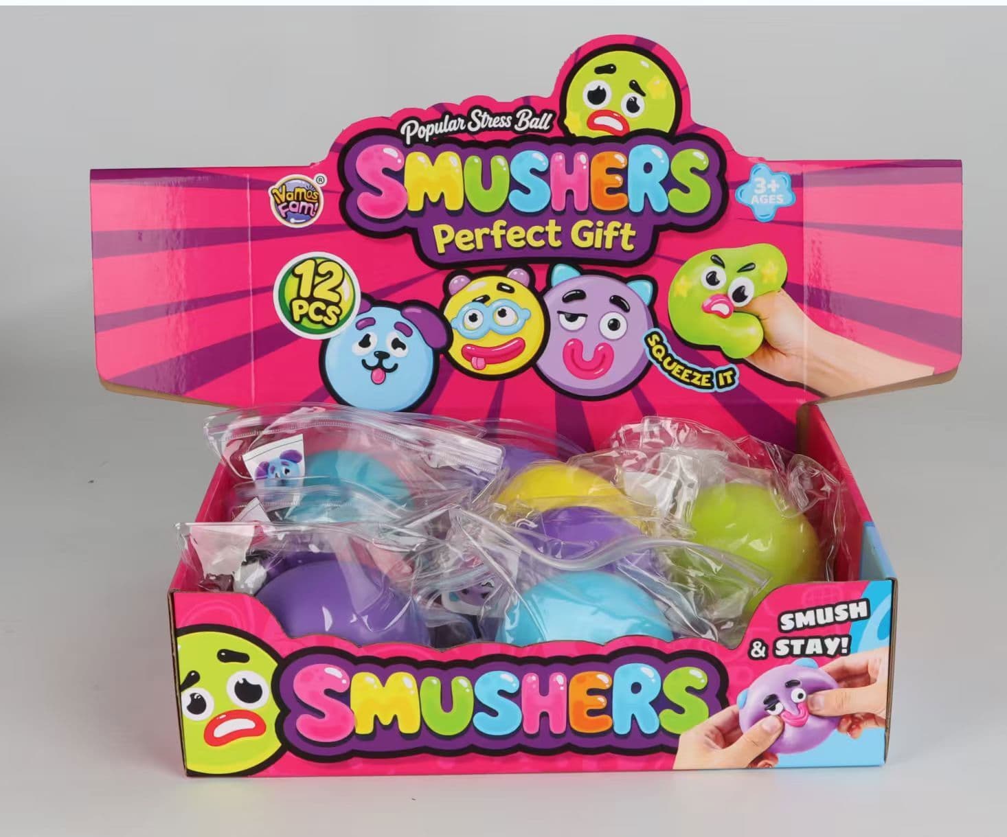 Pinching Ugly Eight Monsters Facial Expressions 11cm