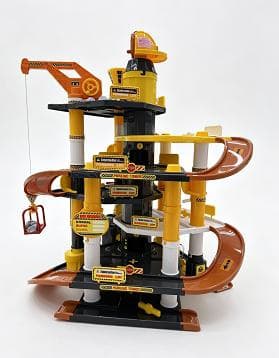 Engineering vehicle parking lot