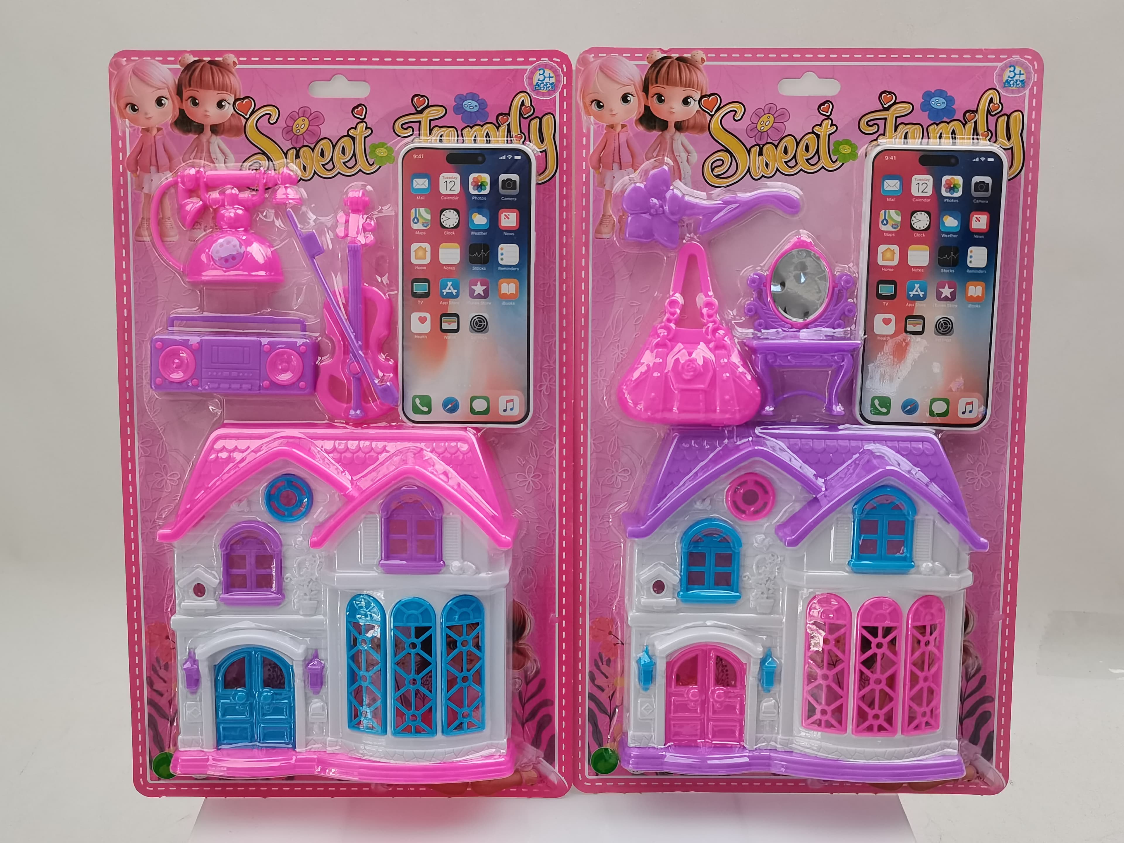 Furniture simulation playing house toy Set