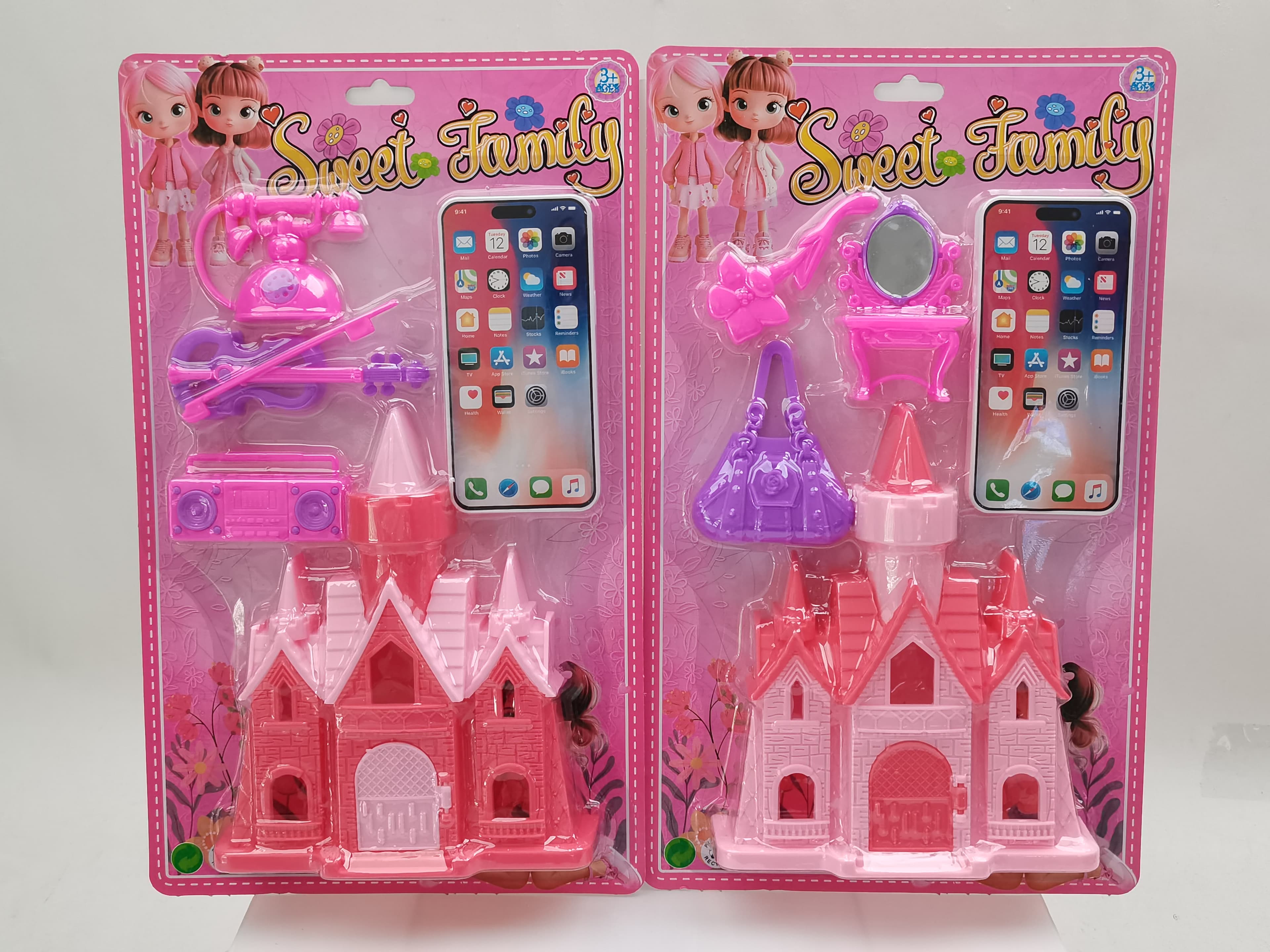 Furniture simulation playing house toy Set