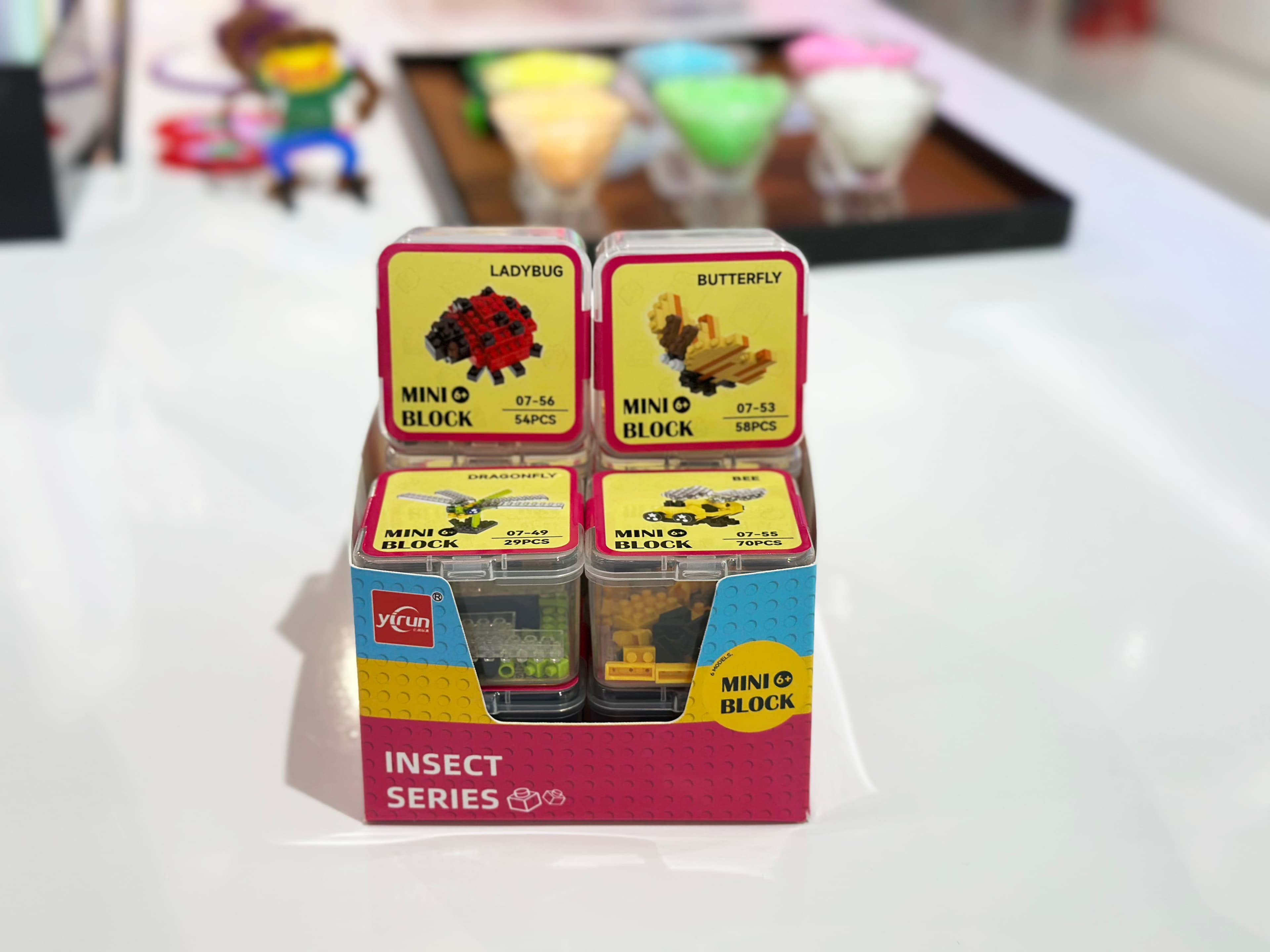 12-Set Mini-Insect Micro-Particle Building Blocks