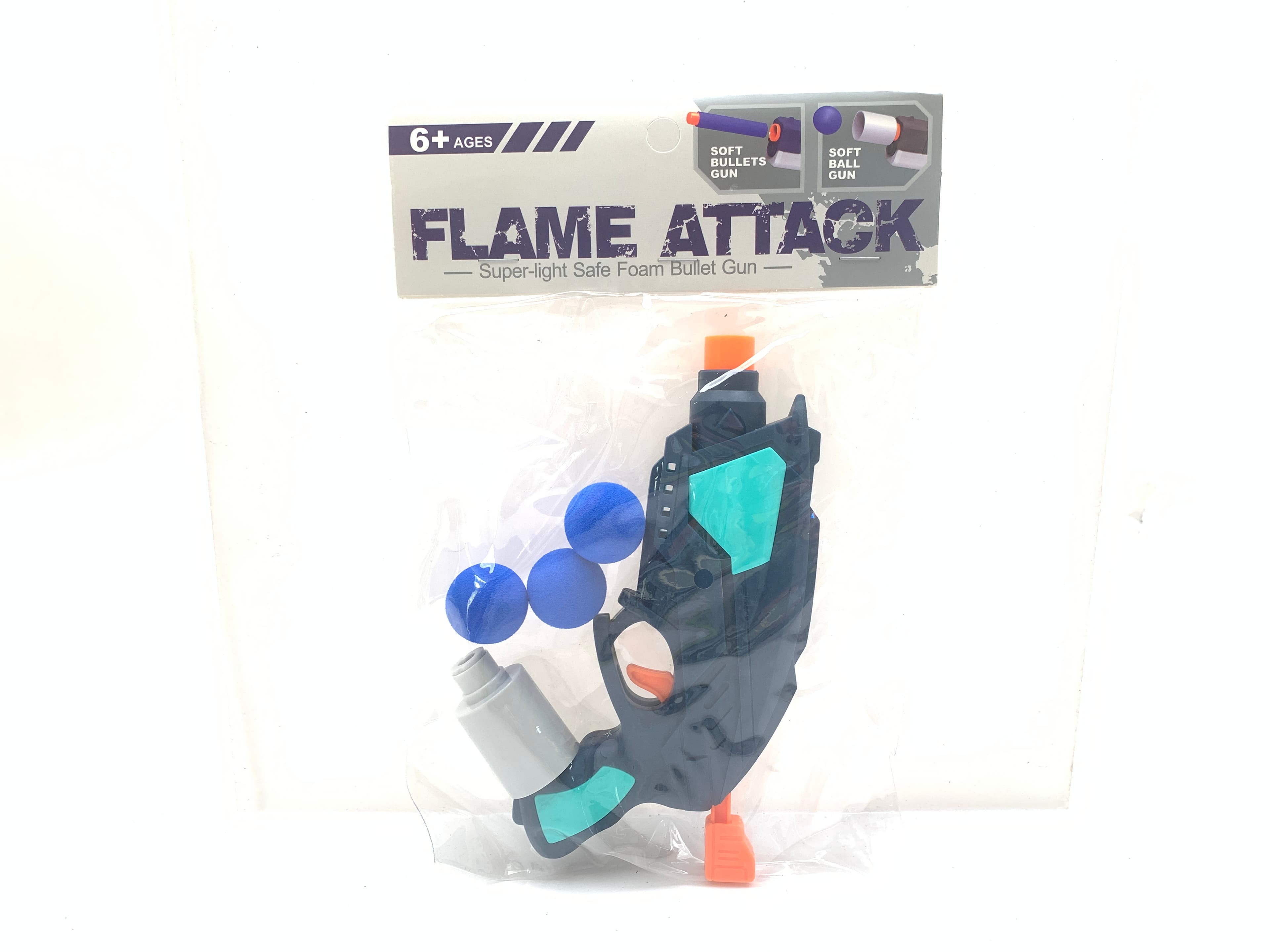 Soft pellet air gun launcher