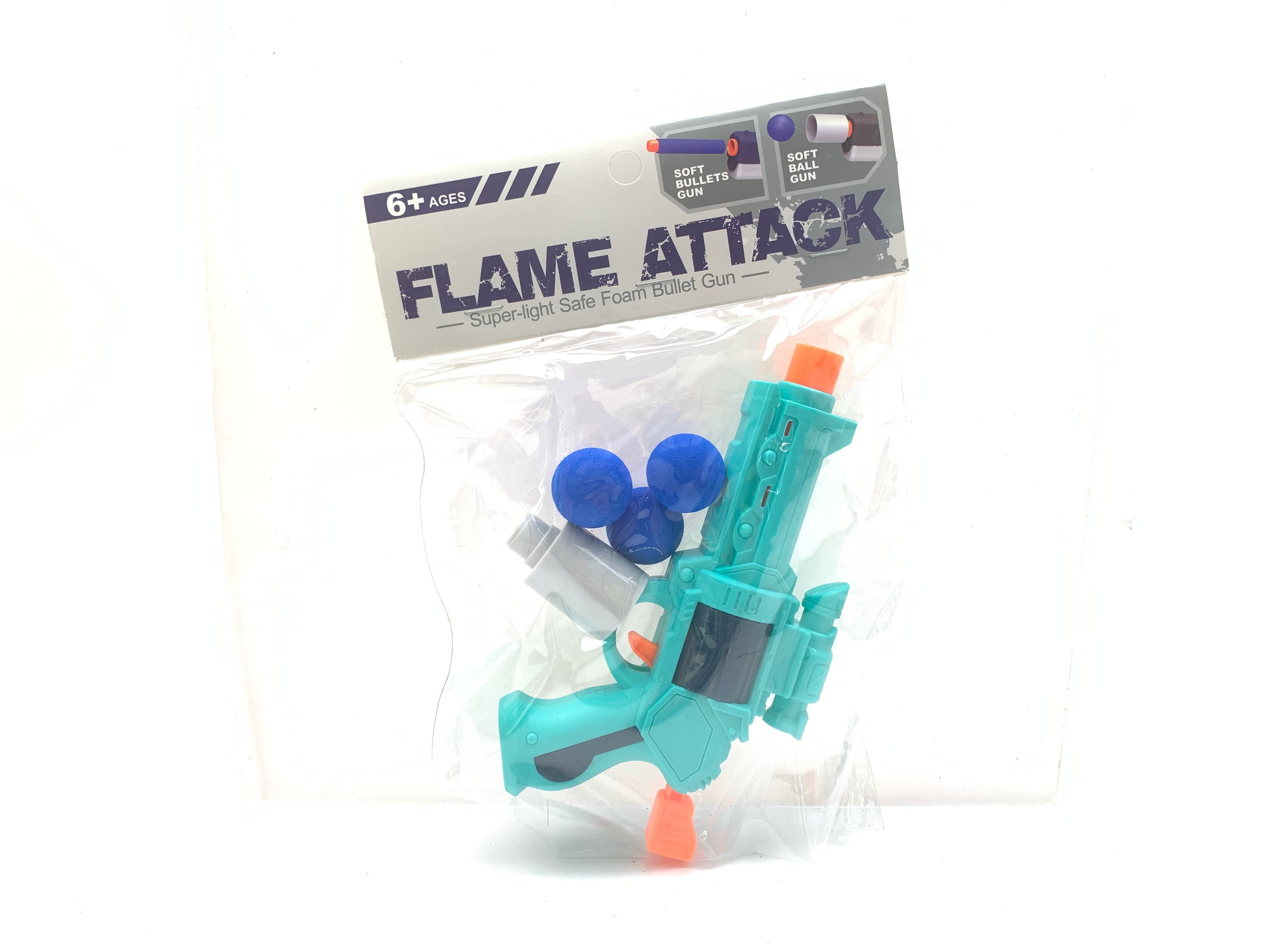 Soft pellet air gun launcher