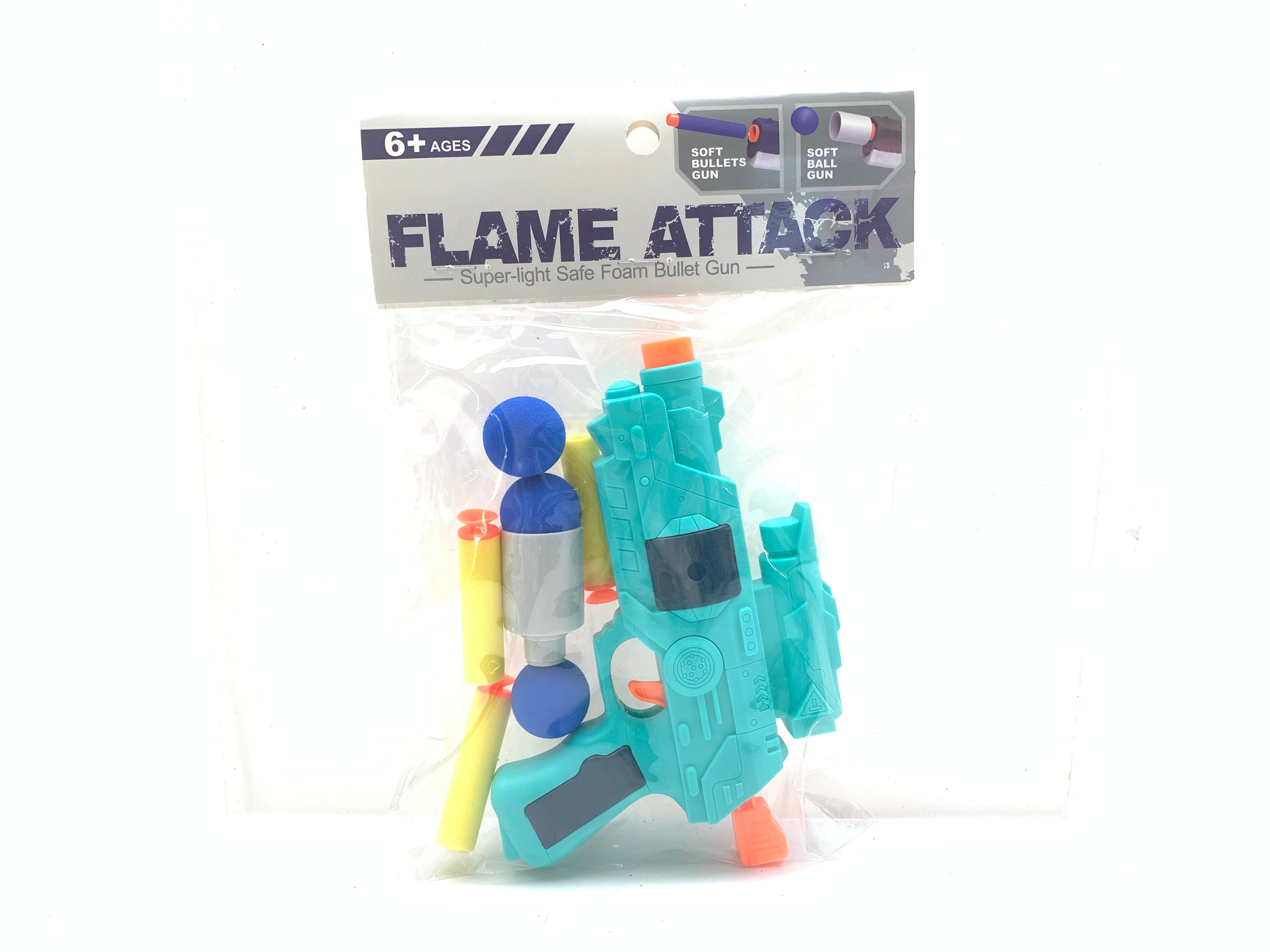 Soft pellet air gun launcher
