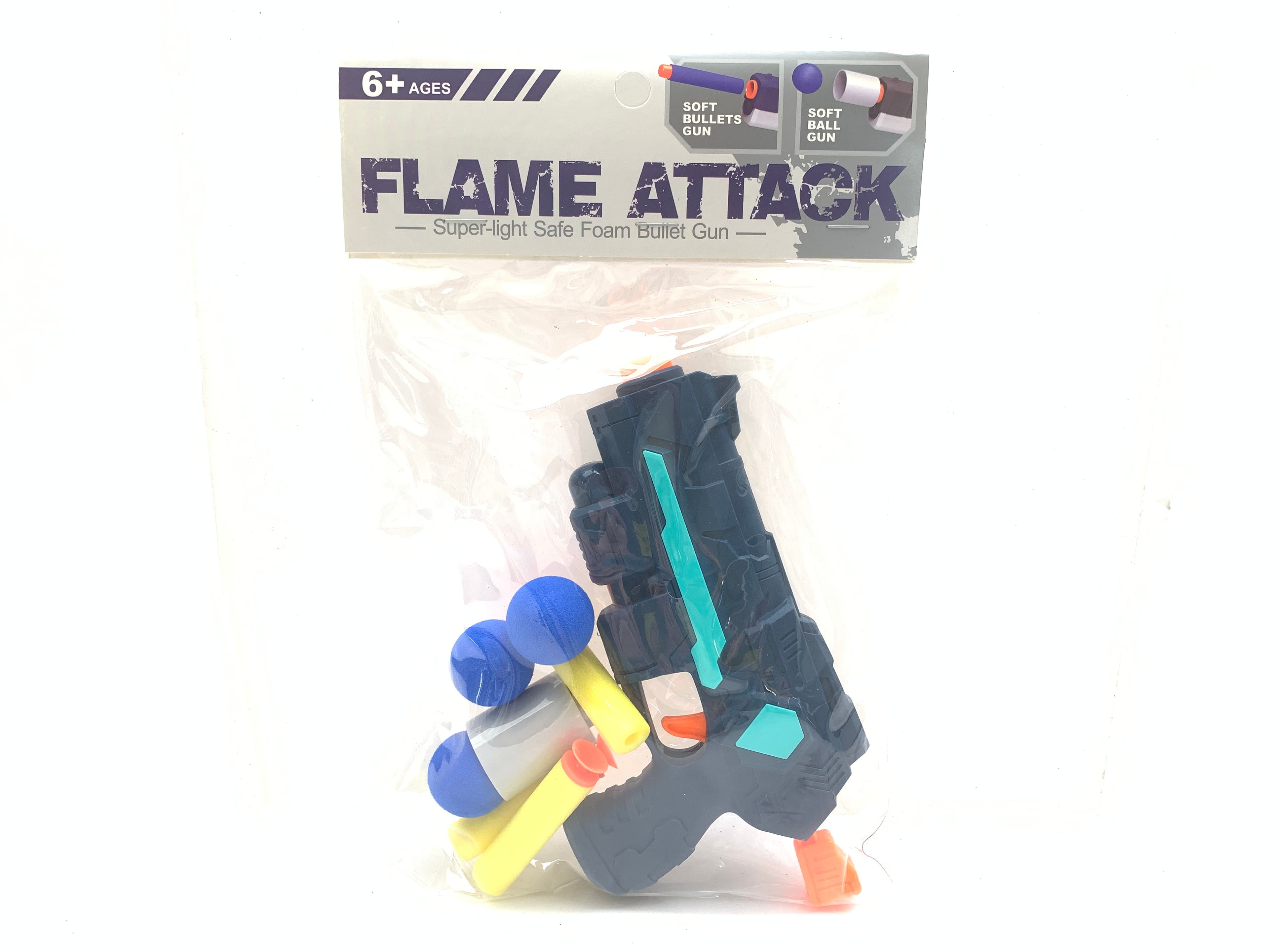 Soft pellet air gun launcher