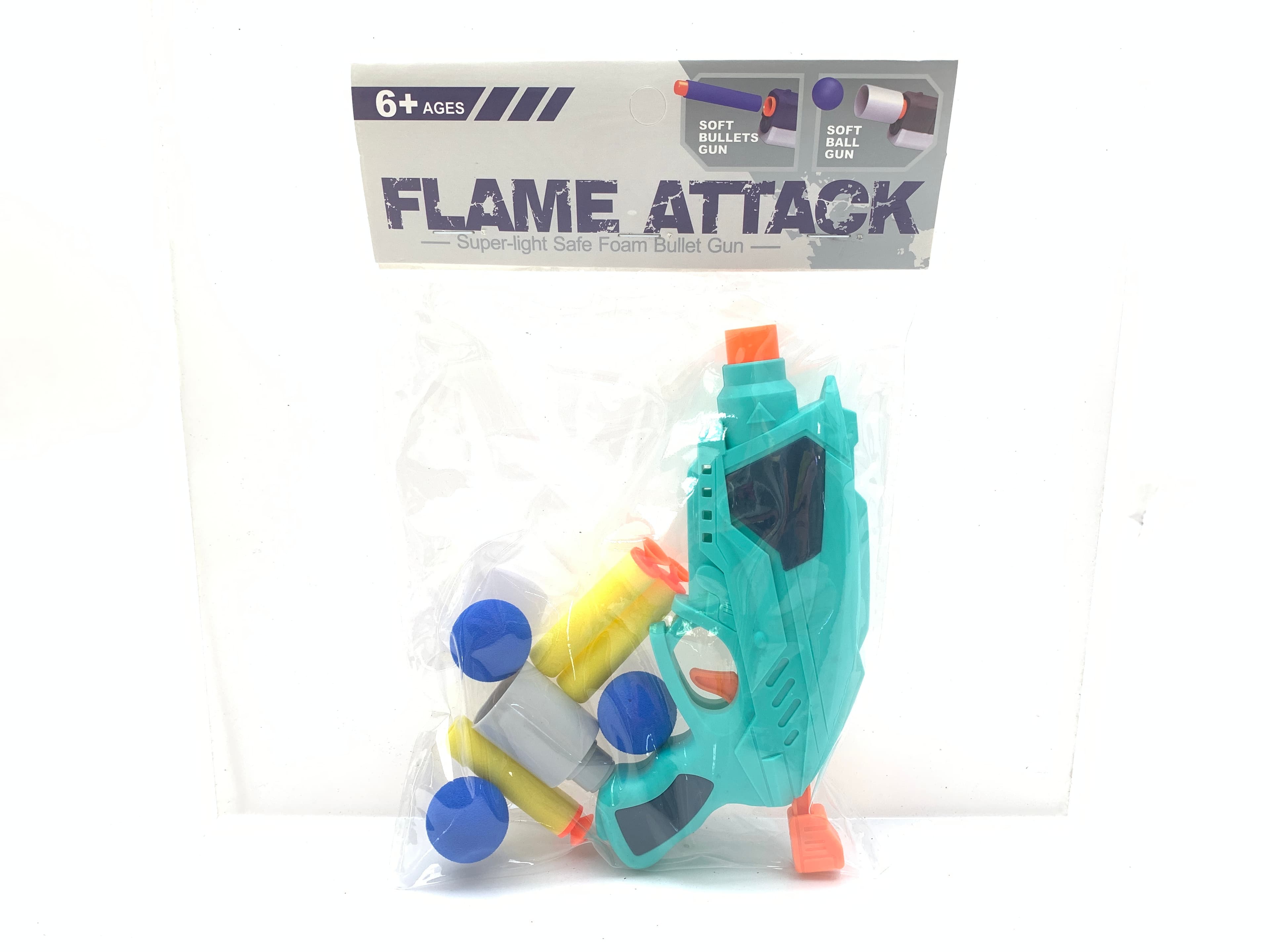 Soft pellet air gun launcher