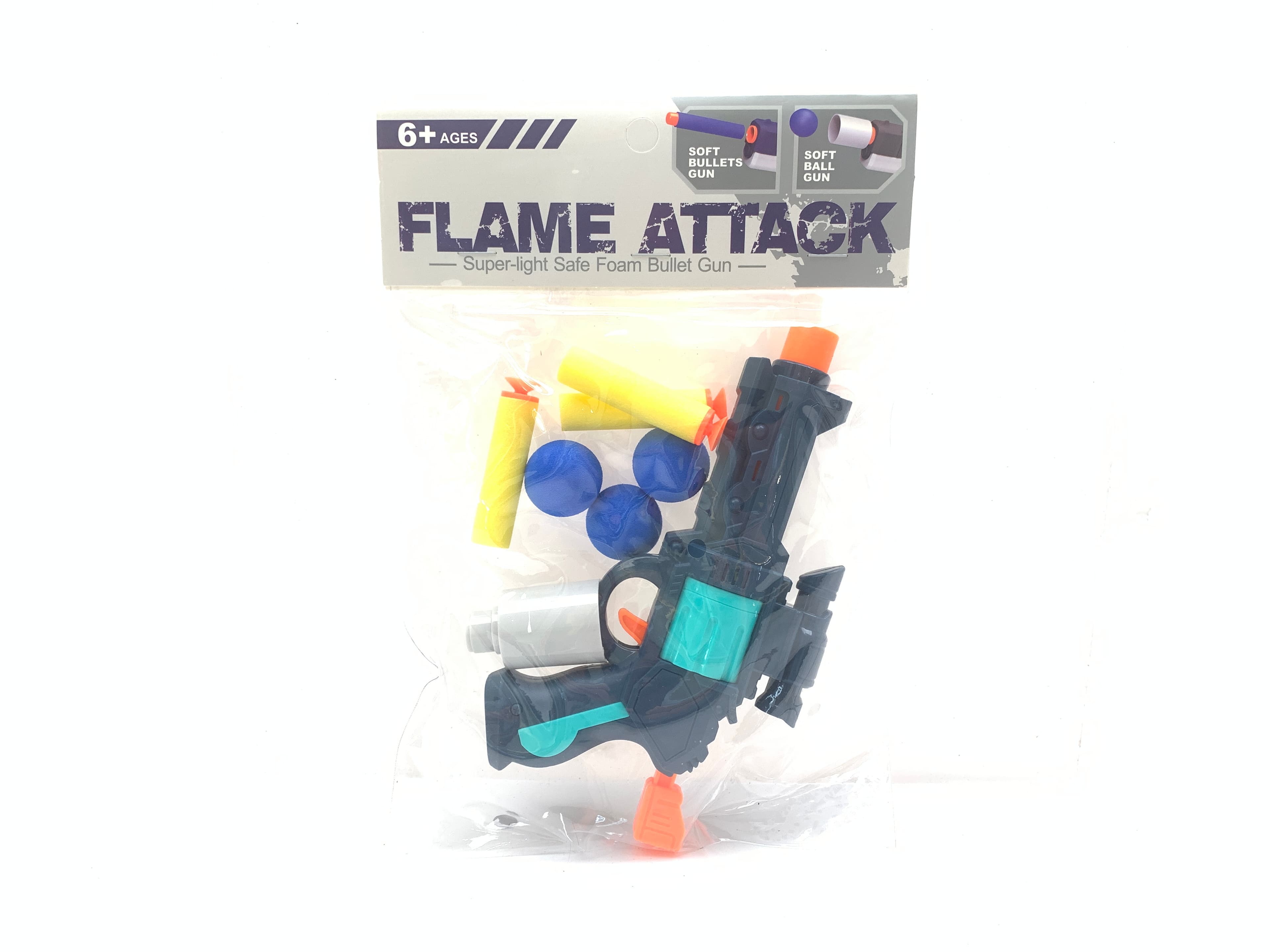 Soft pellet air gun launcher