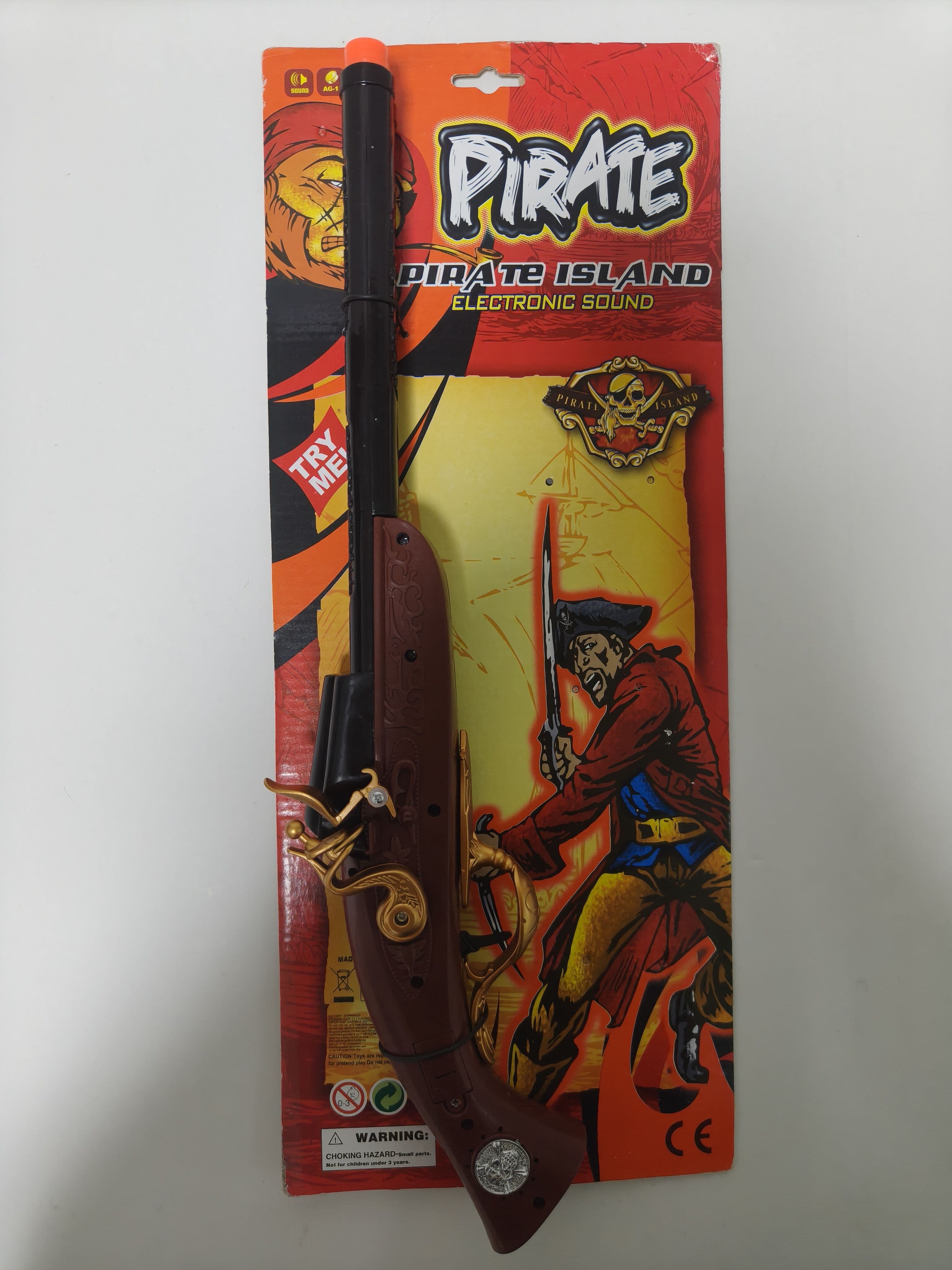 Pirate Gun WITH SOUND Battery Included