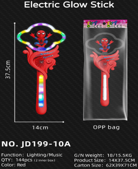 Colorful Spinning Stick Spider Man
