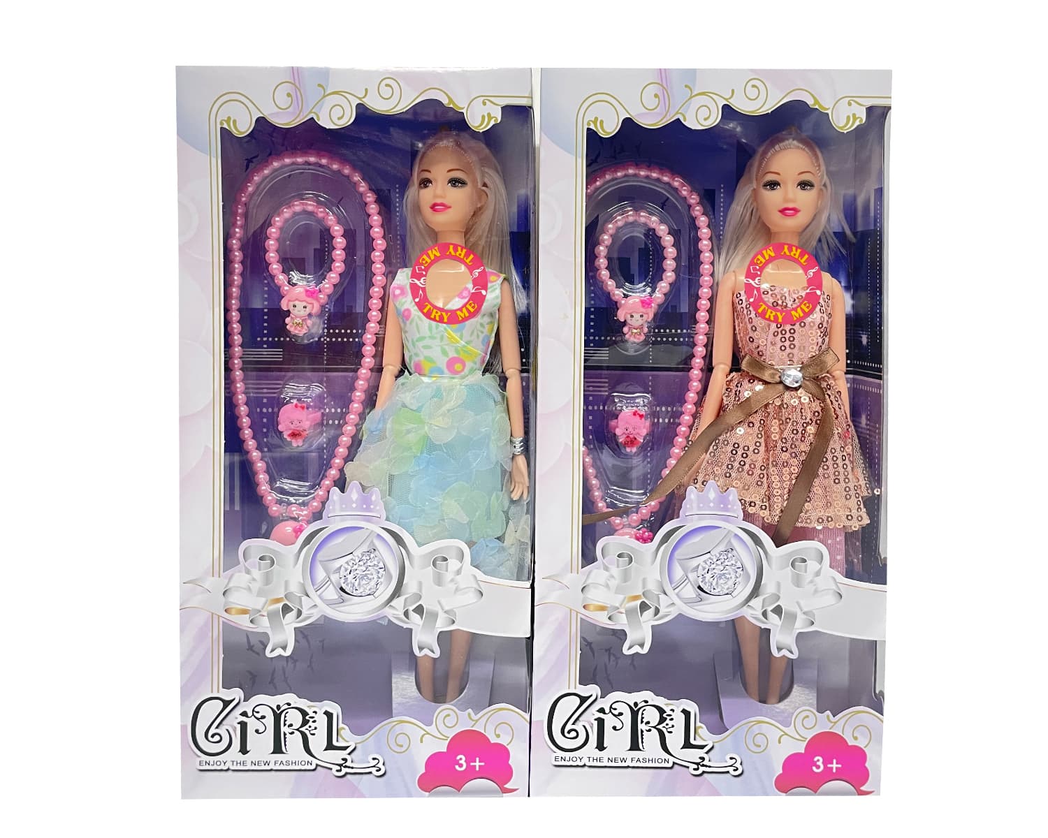 11-inch full-body, 11-joint fashion Barbie doll with accessories, featuring lights and music.