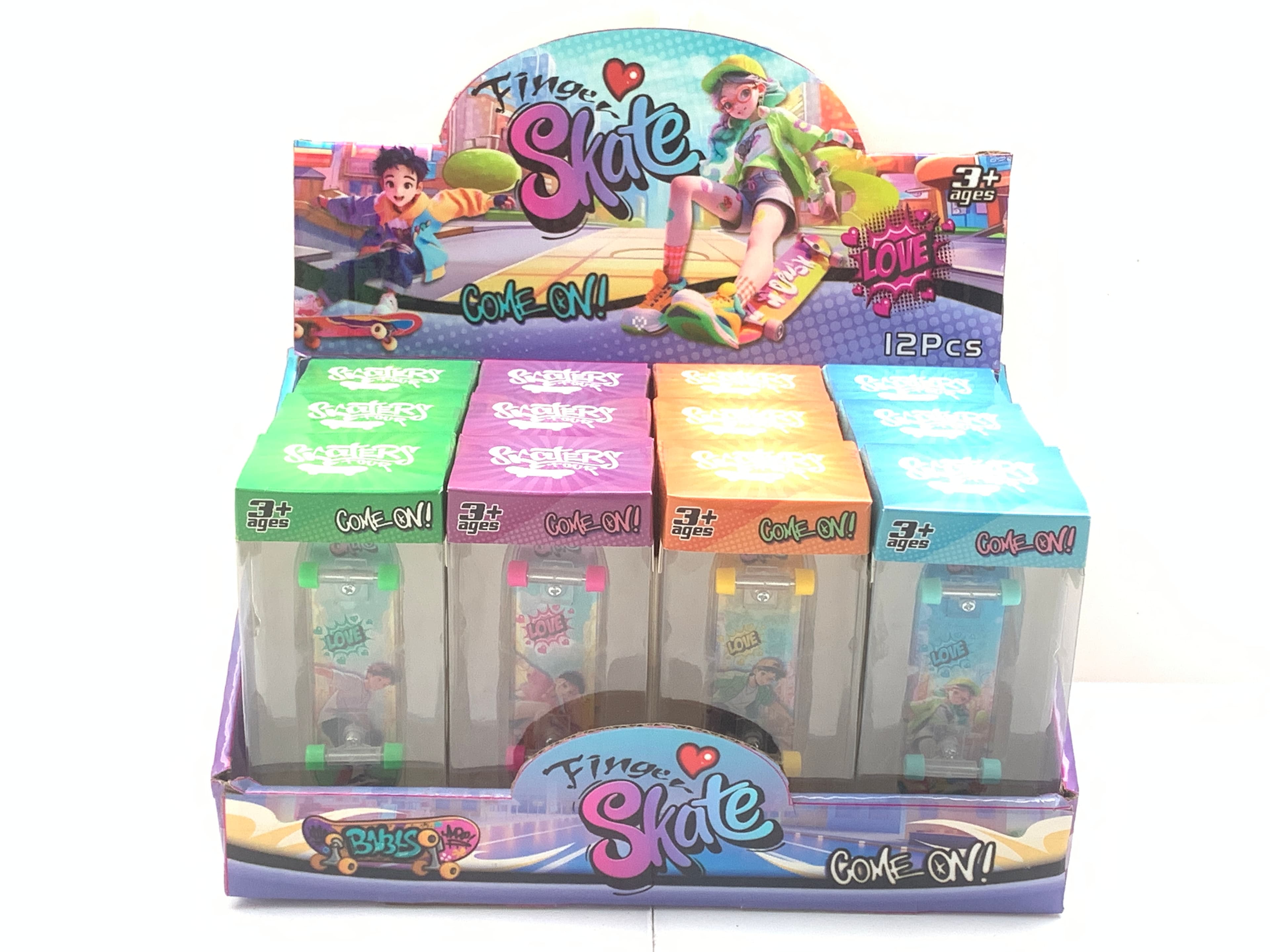 Transparent FINGER SKATING GAME
