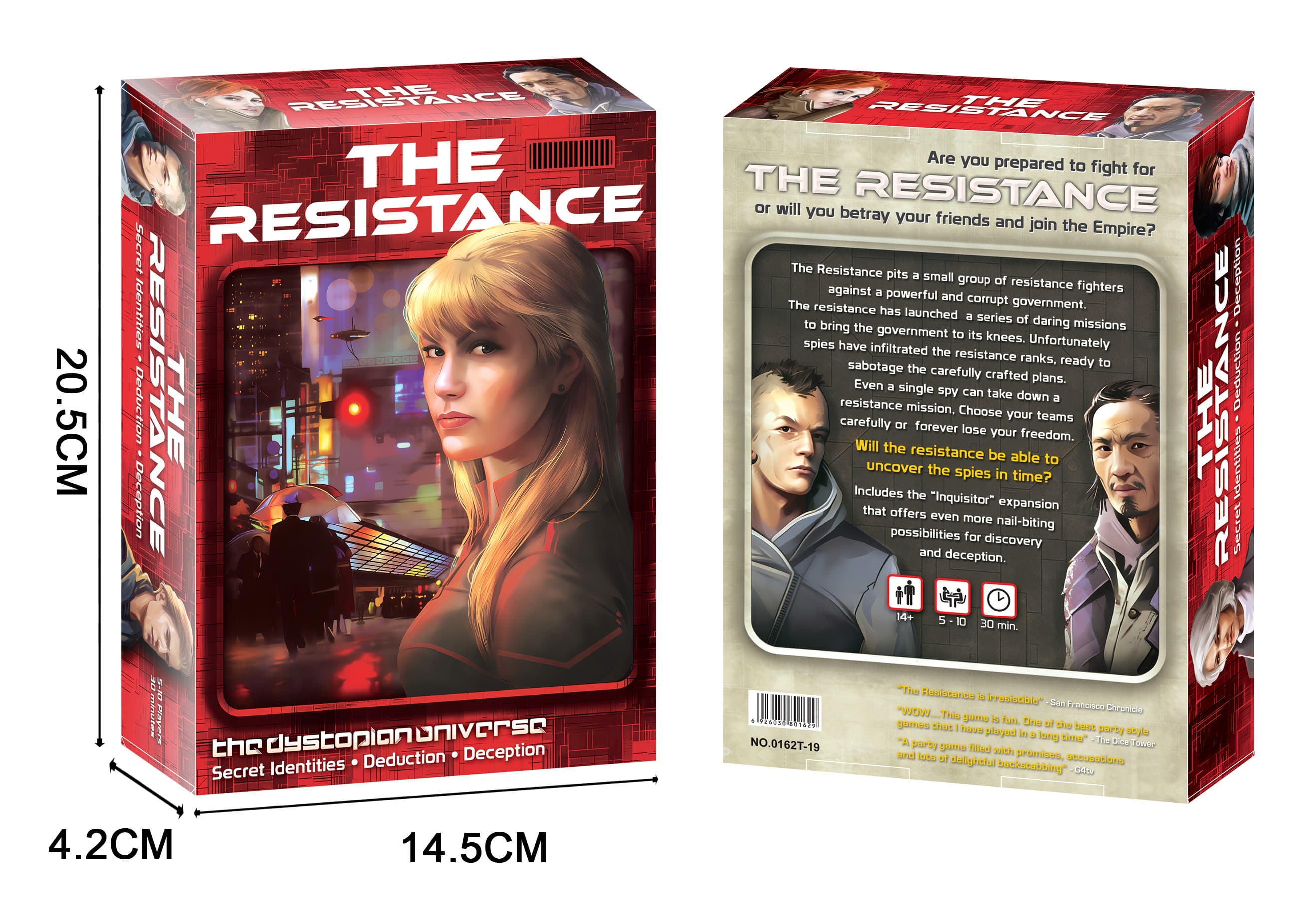 English
THE RESISTANCE
Card game