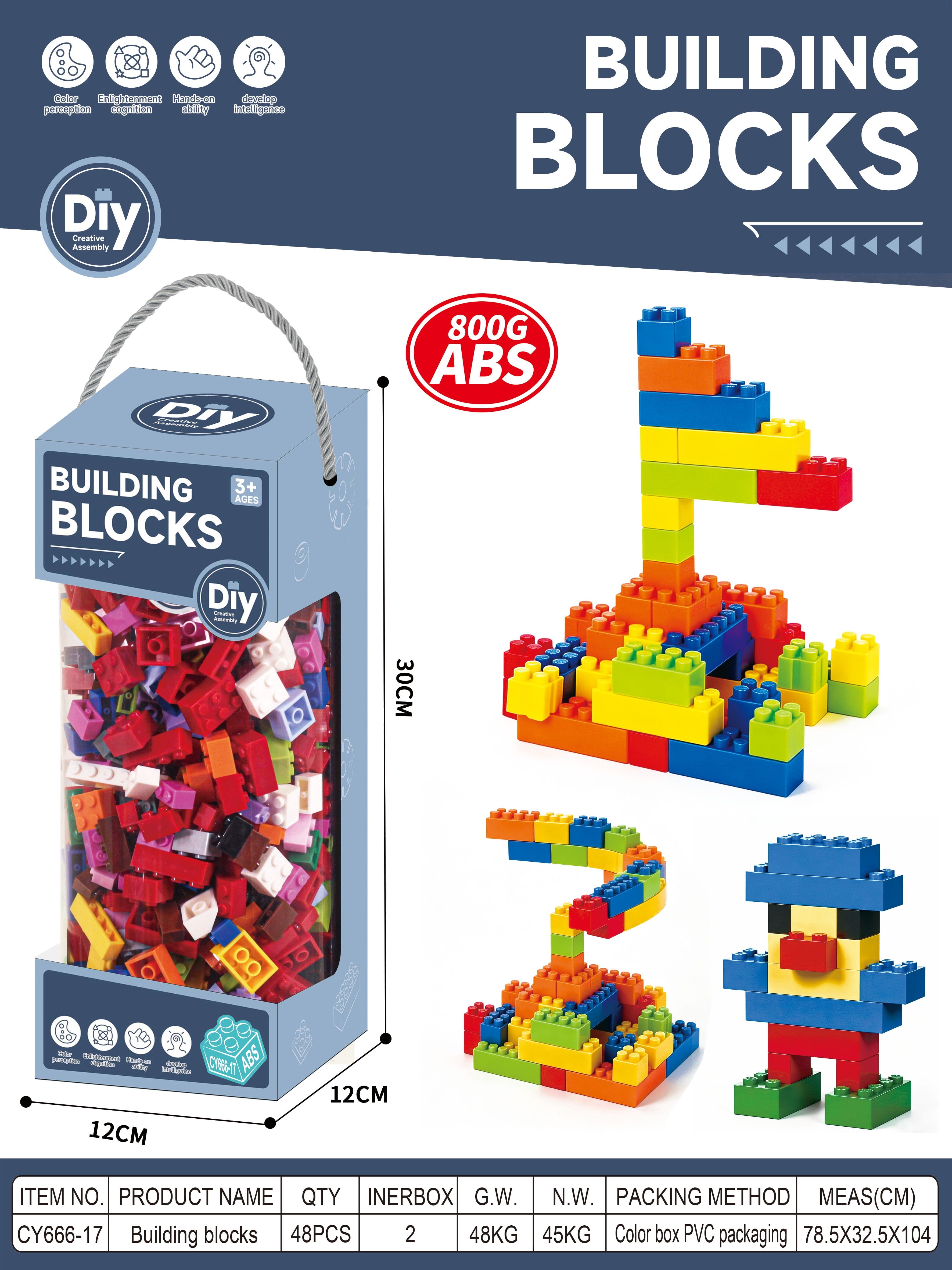 Small Particle Building Blocks 800g ABS (ABS Material)