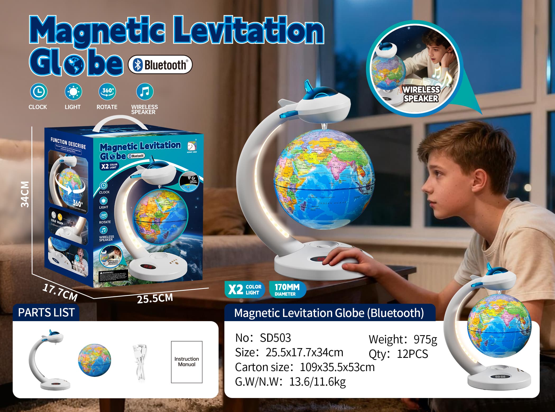 maglev globe