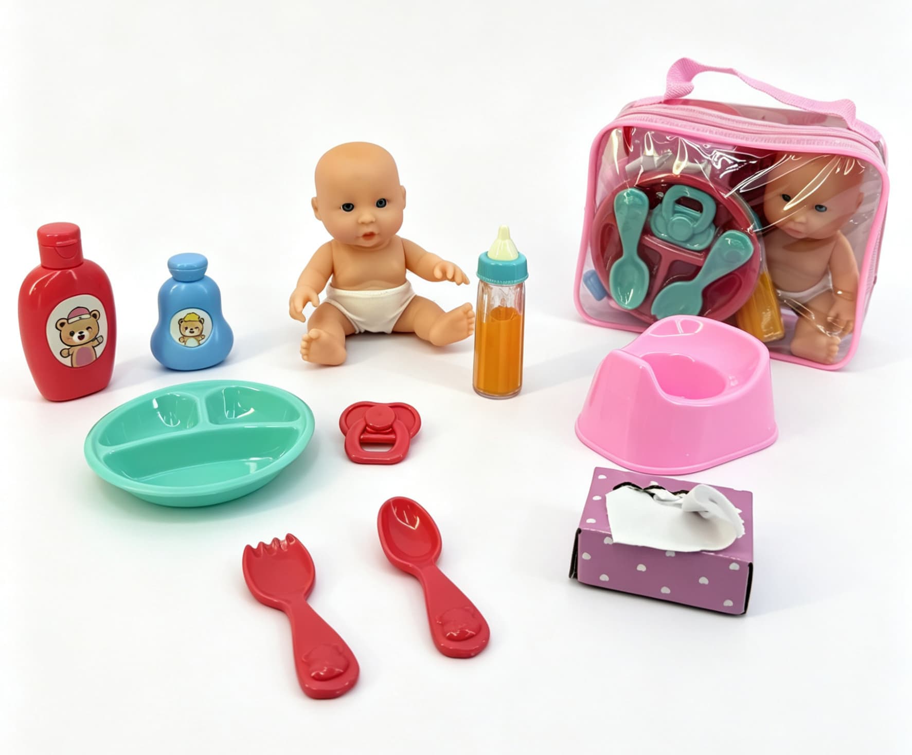 magic milk bottle playhouse set