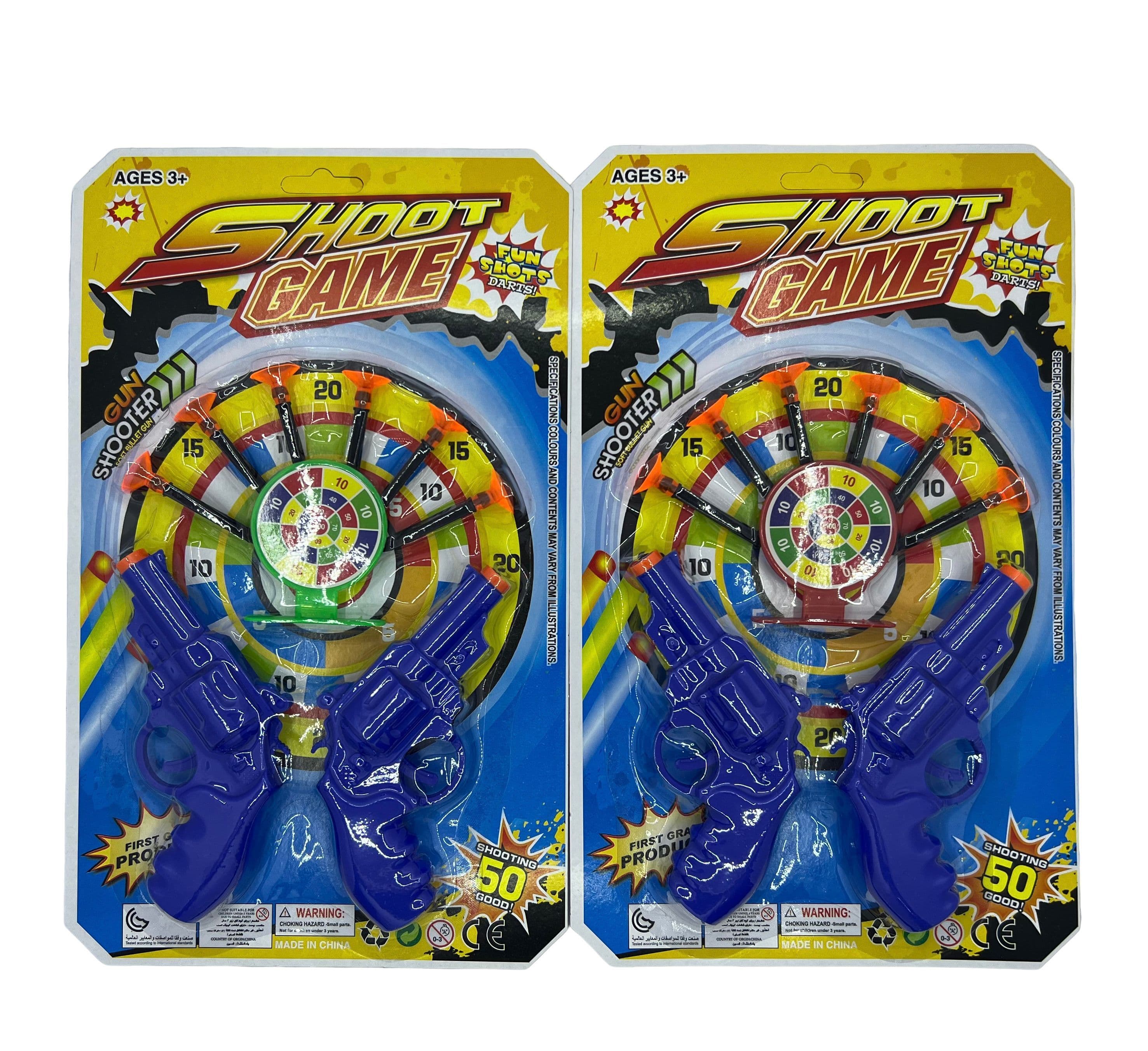 New revolver blue dual-gun Set