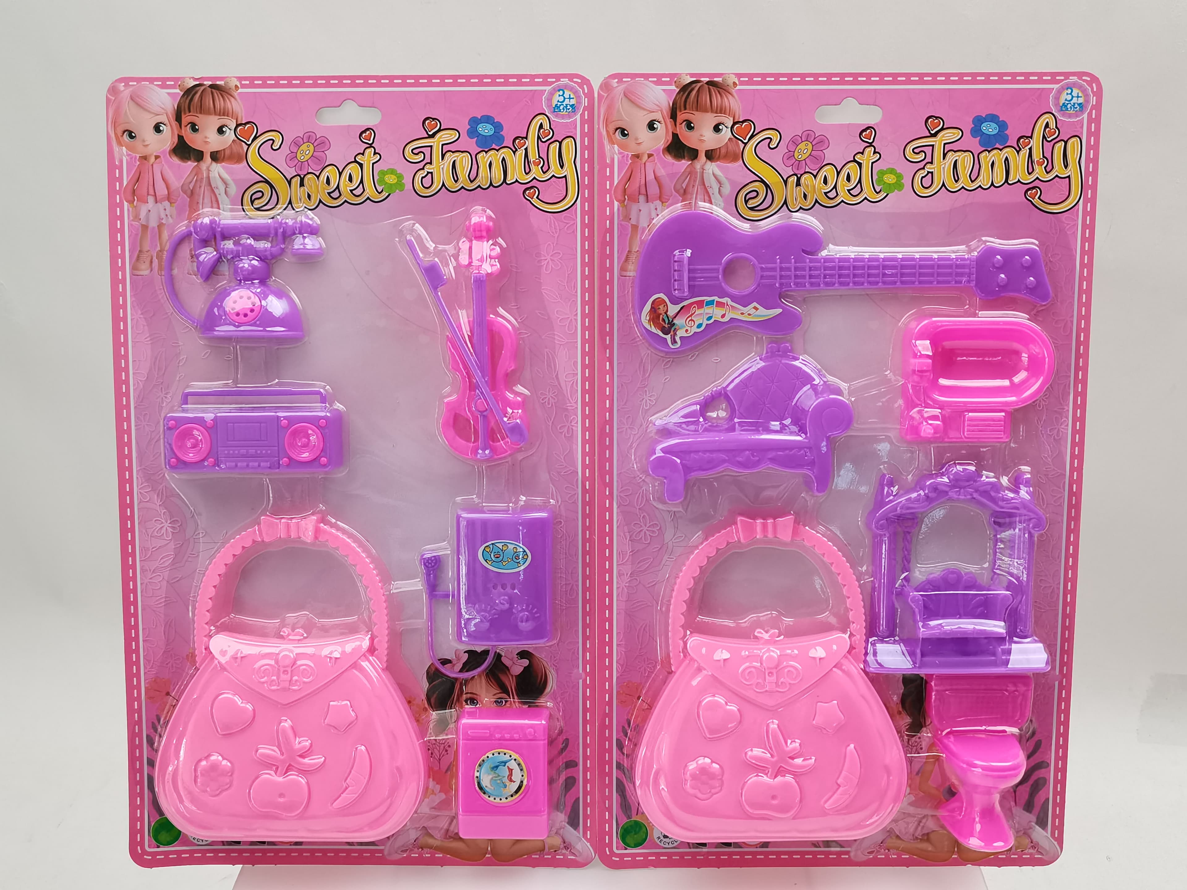 Furniture simulation playing house toy Set
