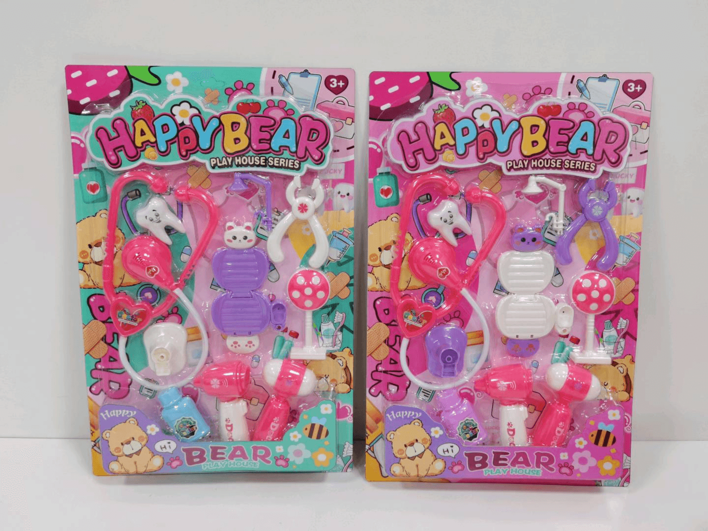 Two children's DOCTOR PLAY SETs