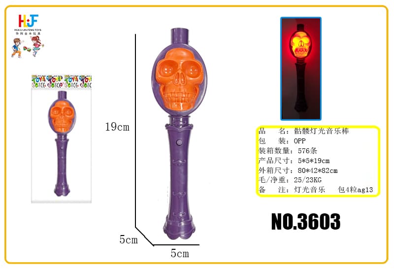 Skeleton Light Music Stick
