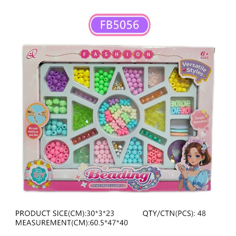 DIY Beaded Girl Toy