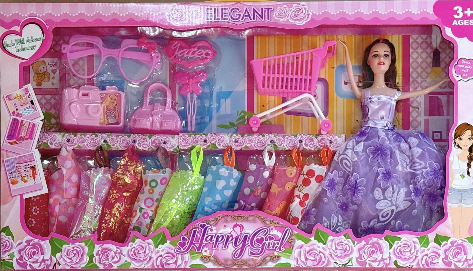 Fashion Barbie Doll for Role Play