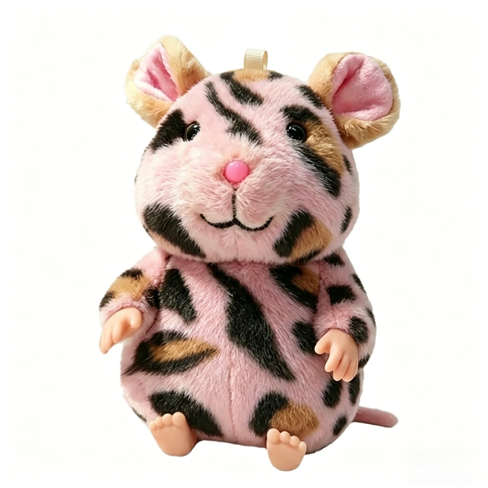 DIY Customizable Otter Plush Print Pink Leopard Children's Comfort Companion Toy Bestie Birthday Gift Cross-border Stock Wholesale