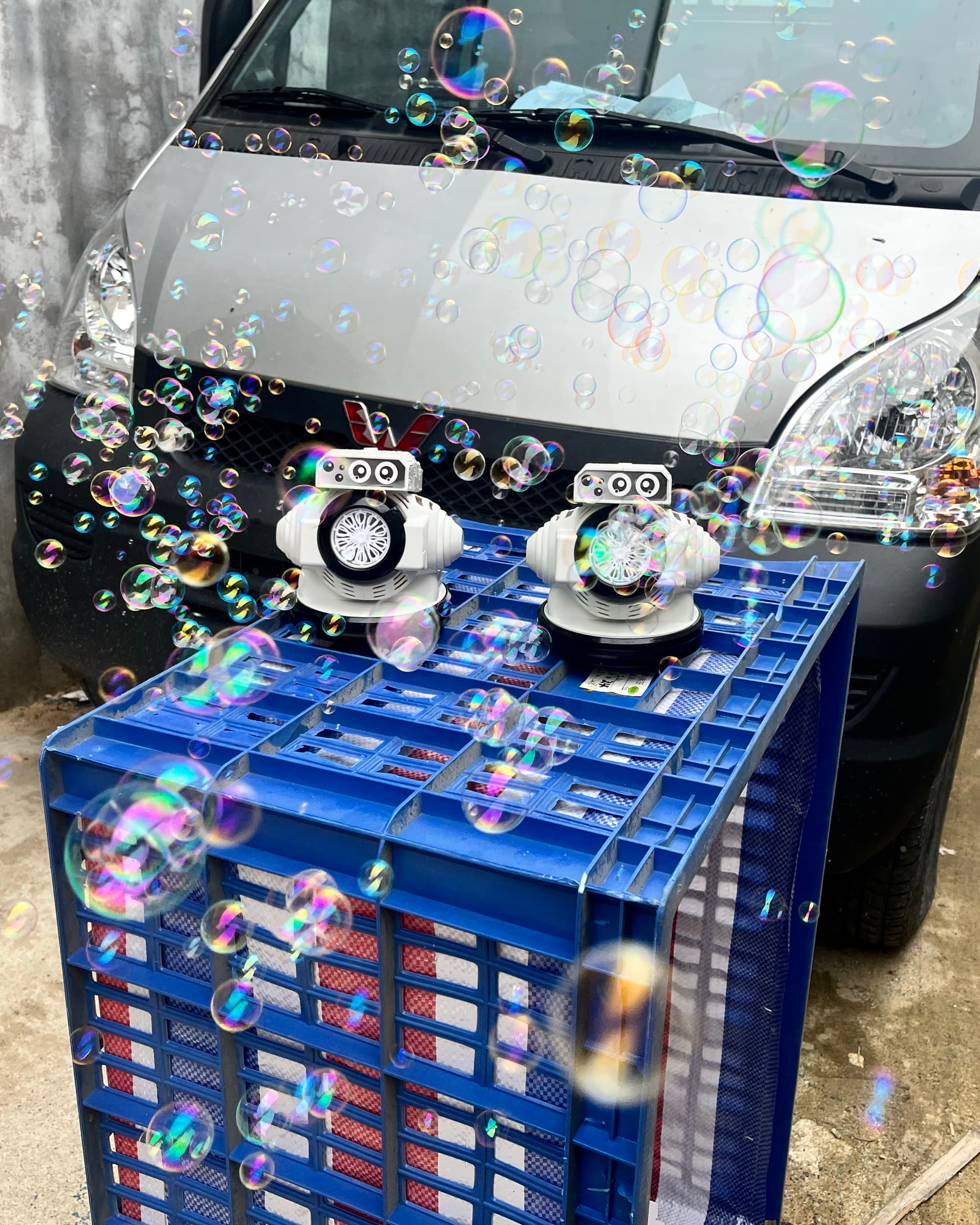 Laser Cannon Bubble Blaster