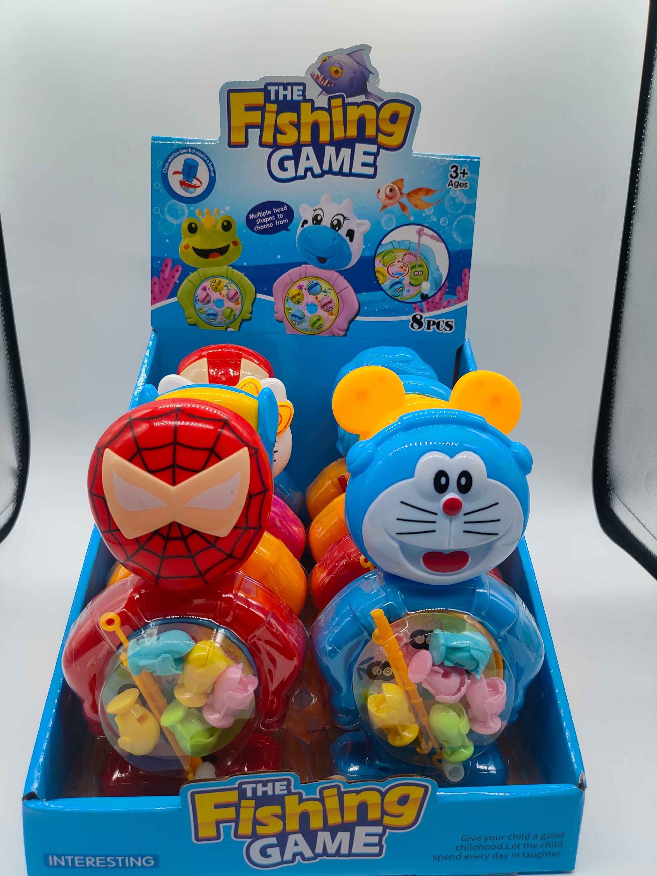Cartoon Fishing (Can Hold Candy)