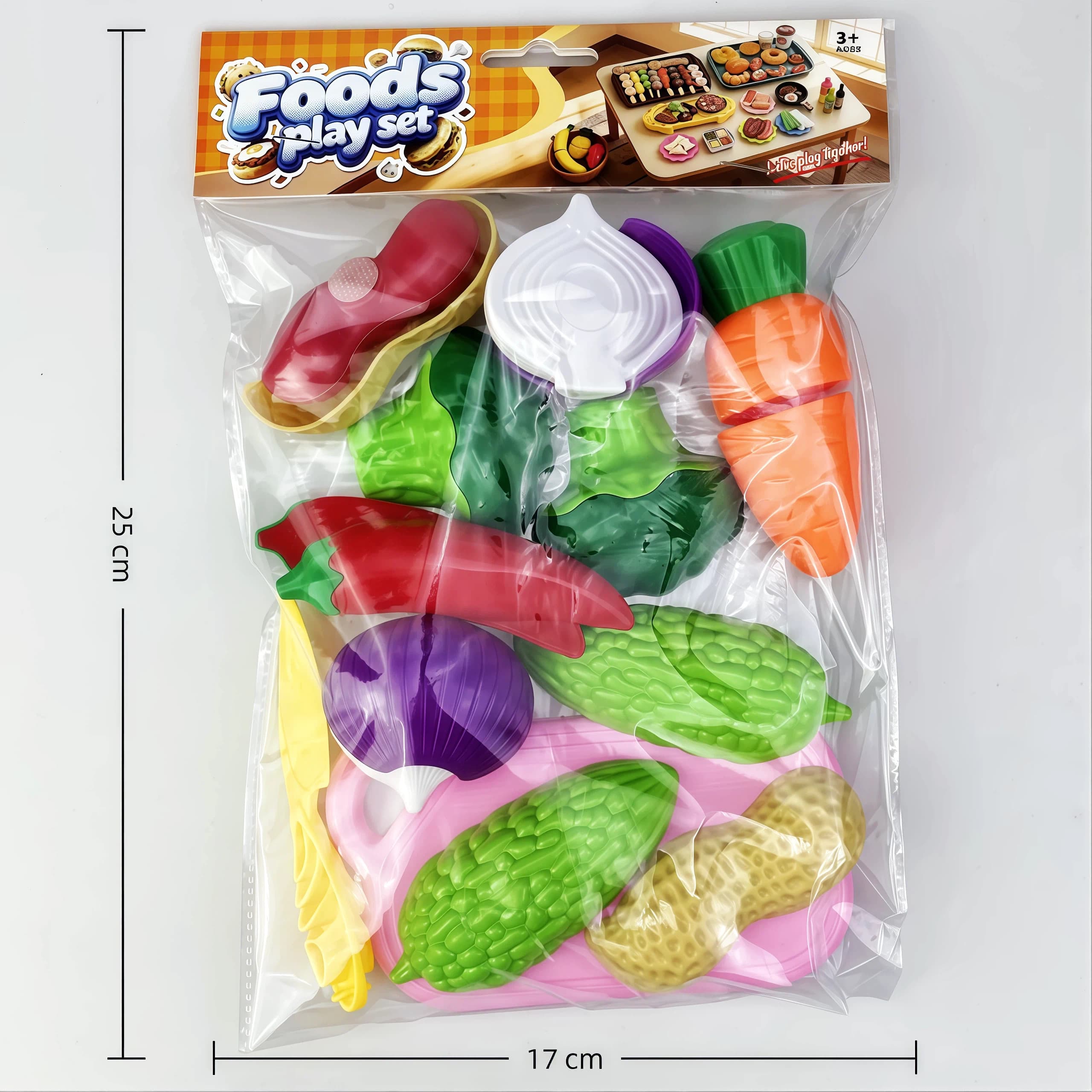 Vegetable Cutting Play Set for Kids