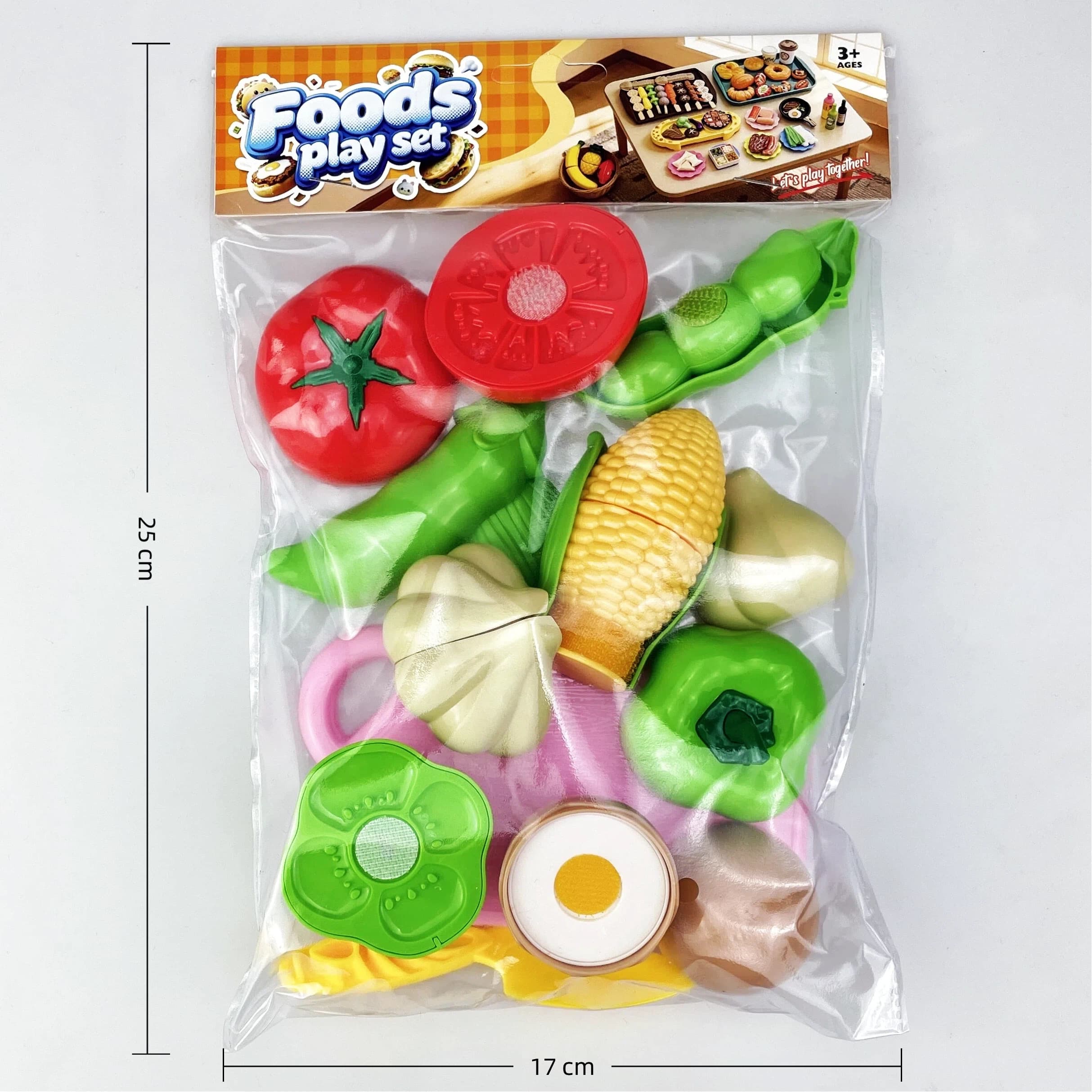 Vegetable Cutting Play Set for Kids