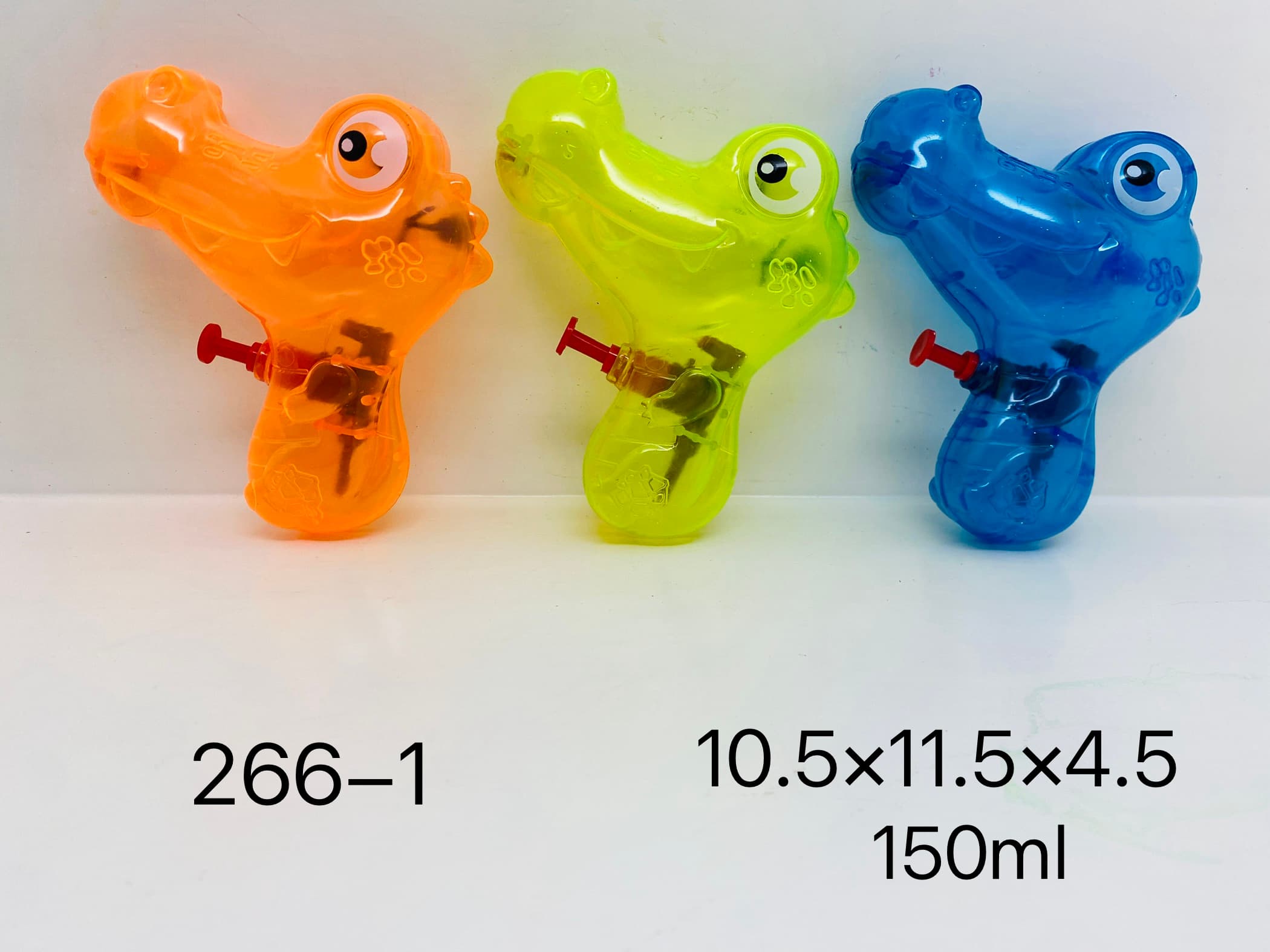 Bright Colored Crocodile Water Gun