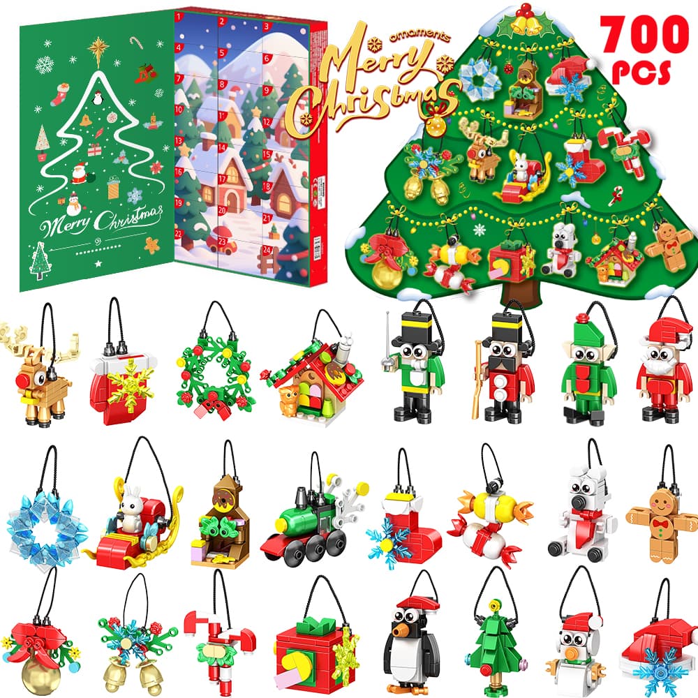Christmas Lego Keychain