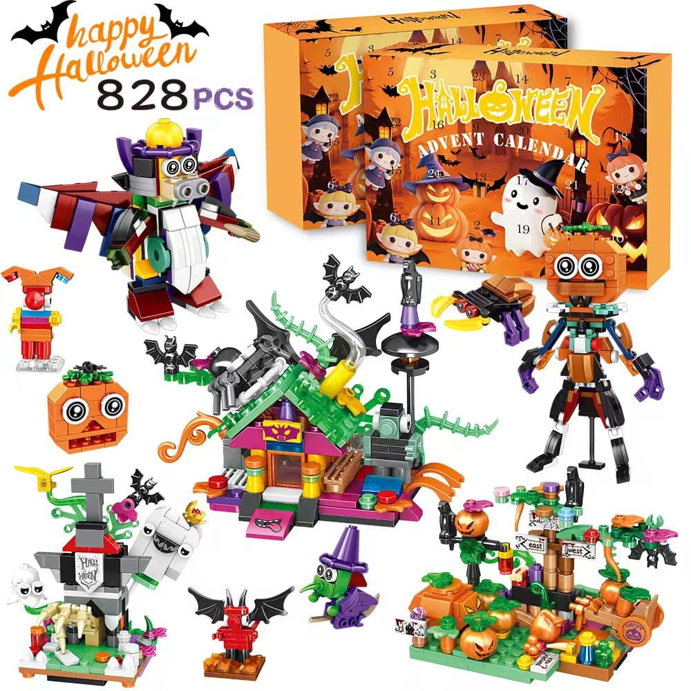 Halloween Building Blocks Blind Box 31PCS