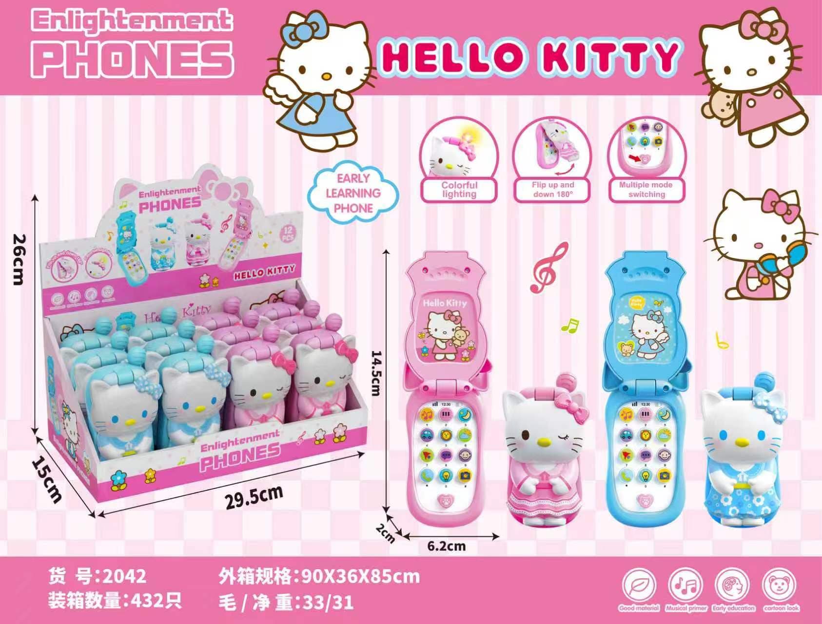 Hello Kitty Multifunctional Musical Toy Phone