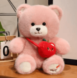 Pink Apple Bear