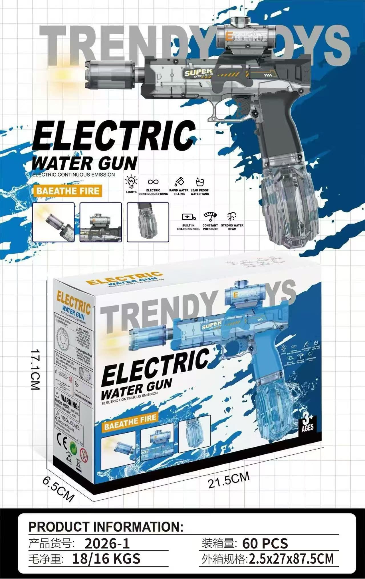 Electric Ice Rat Water Gun