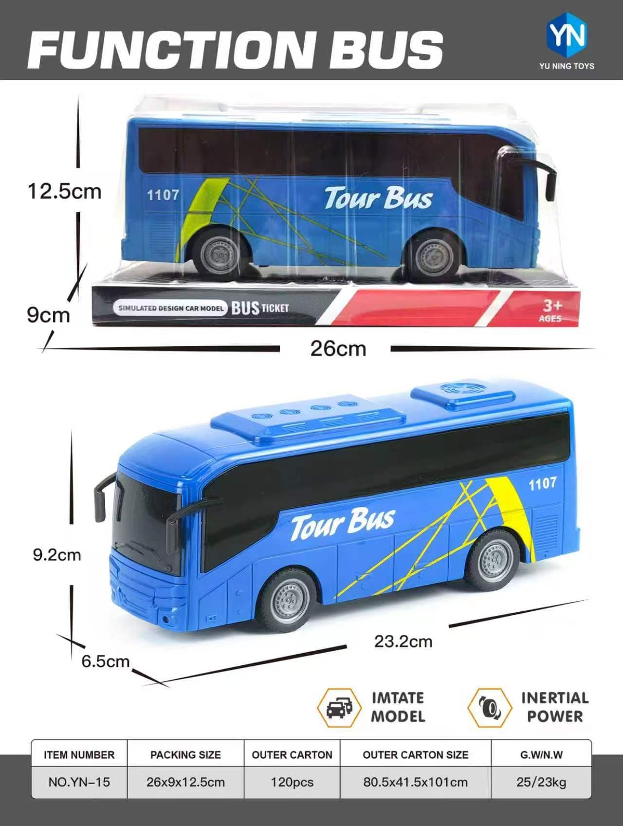 Inertia Car/Inertia Blue Bus/Cartoon Inertia Car