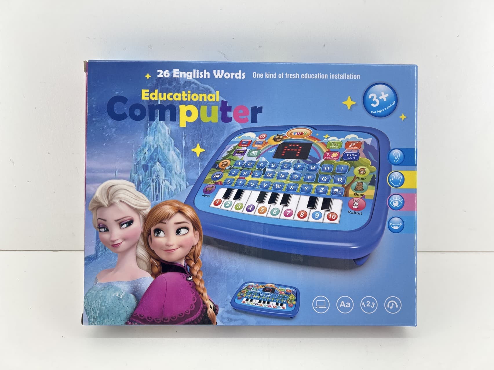 Snowflake English LED Display Learning Tablet