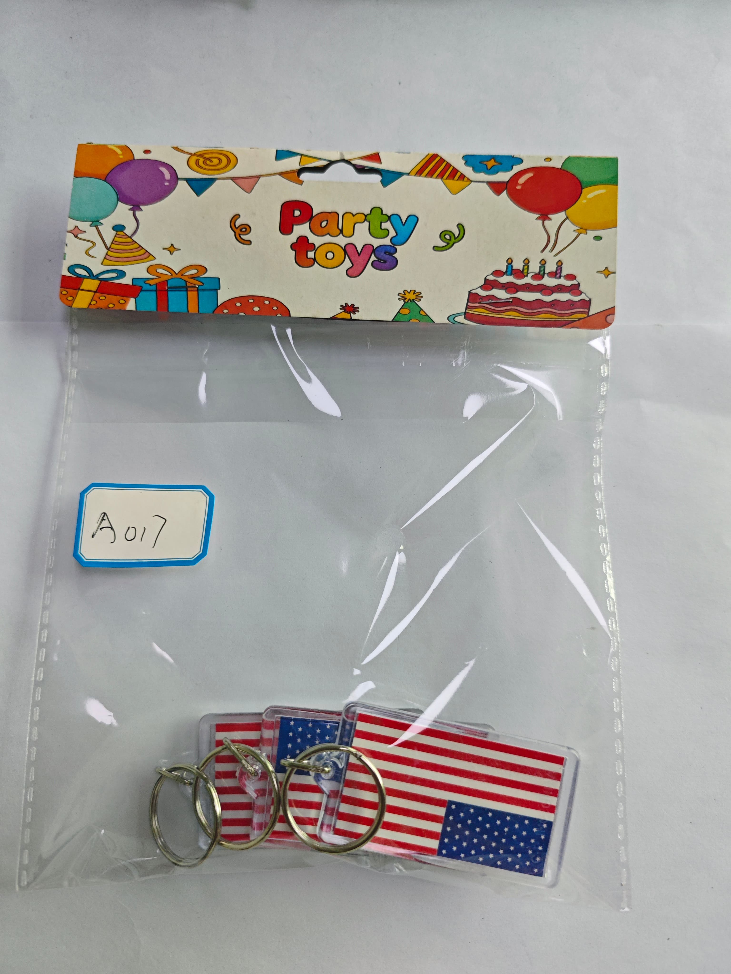 American Flag Keychain | Unique Bag Charm | Electric Bike & Car Keyring | Creative Pendant