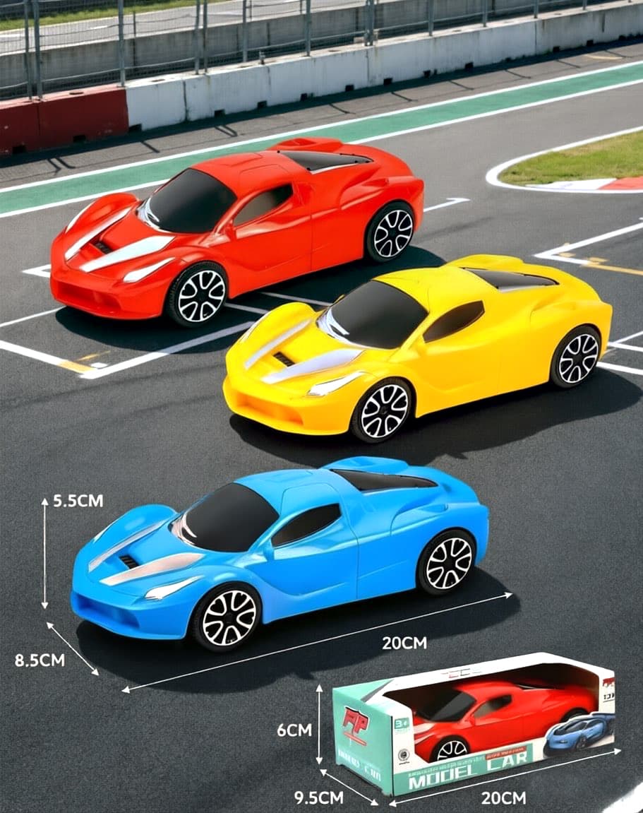 City Racing Maserati Inertia Car - 3 Colors Assorted