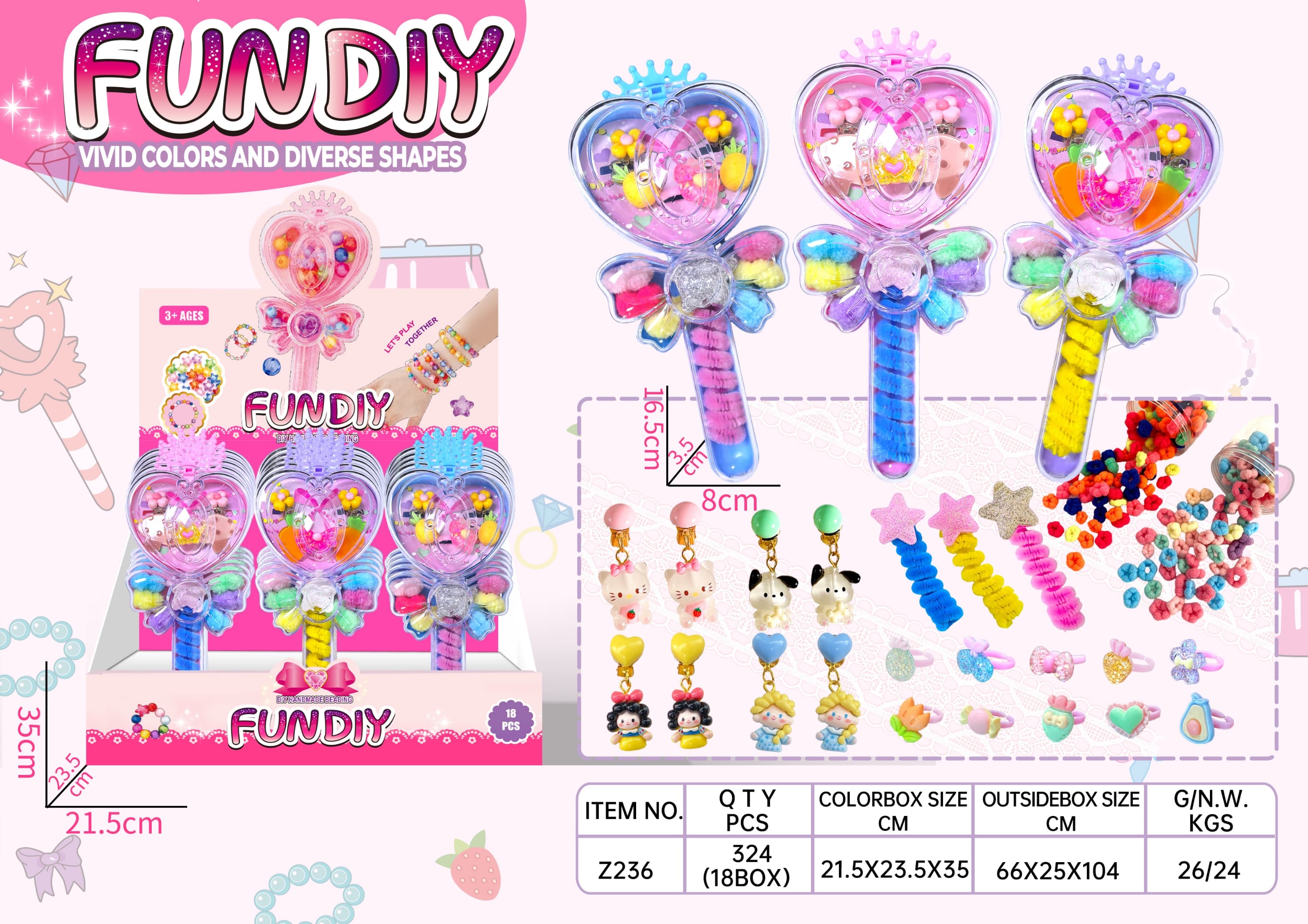 Girl's Pretend Play Accessory Toys