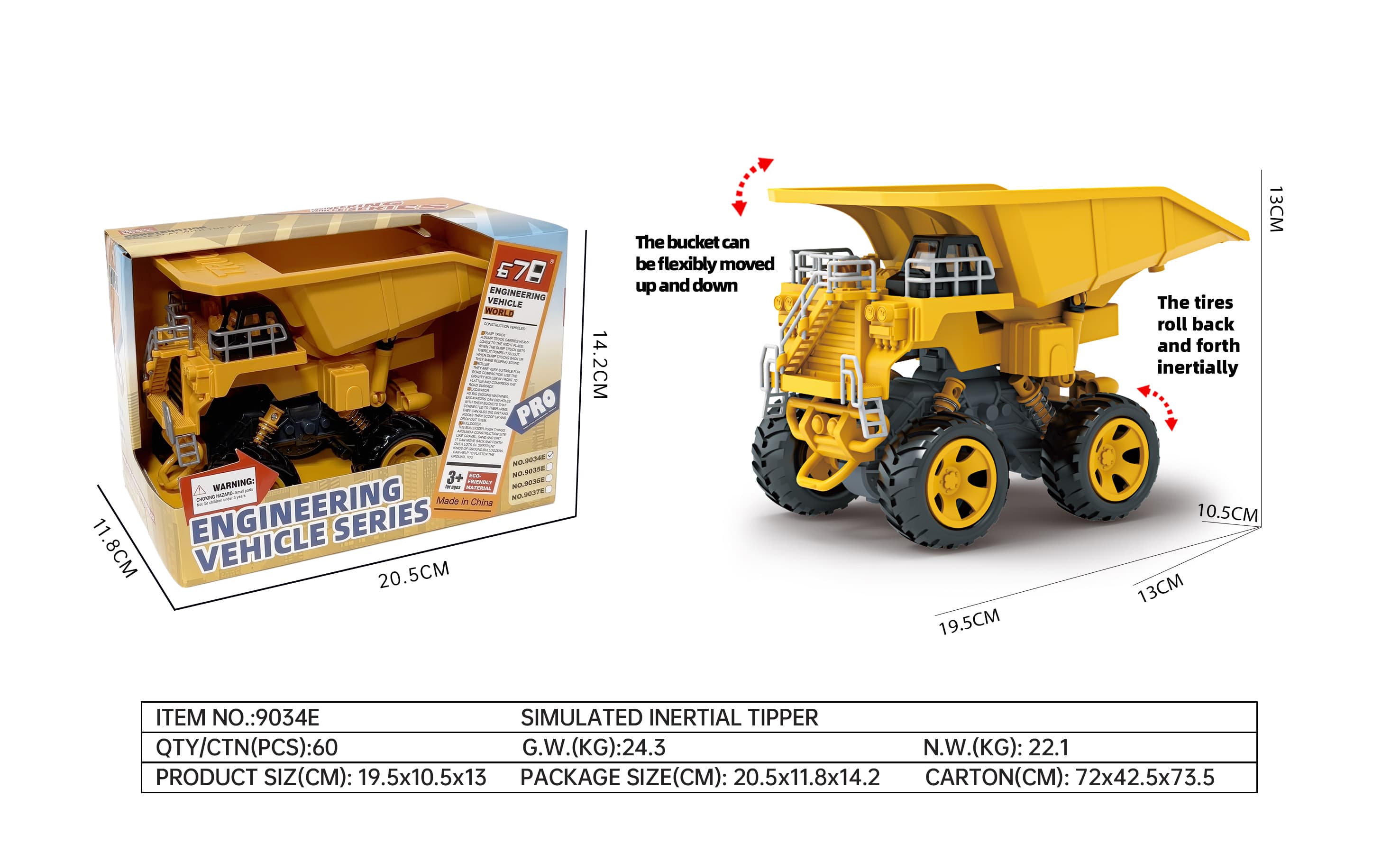 Inertia Dump Truck