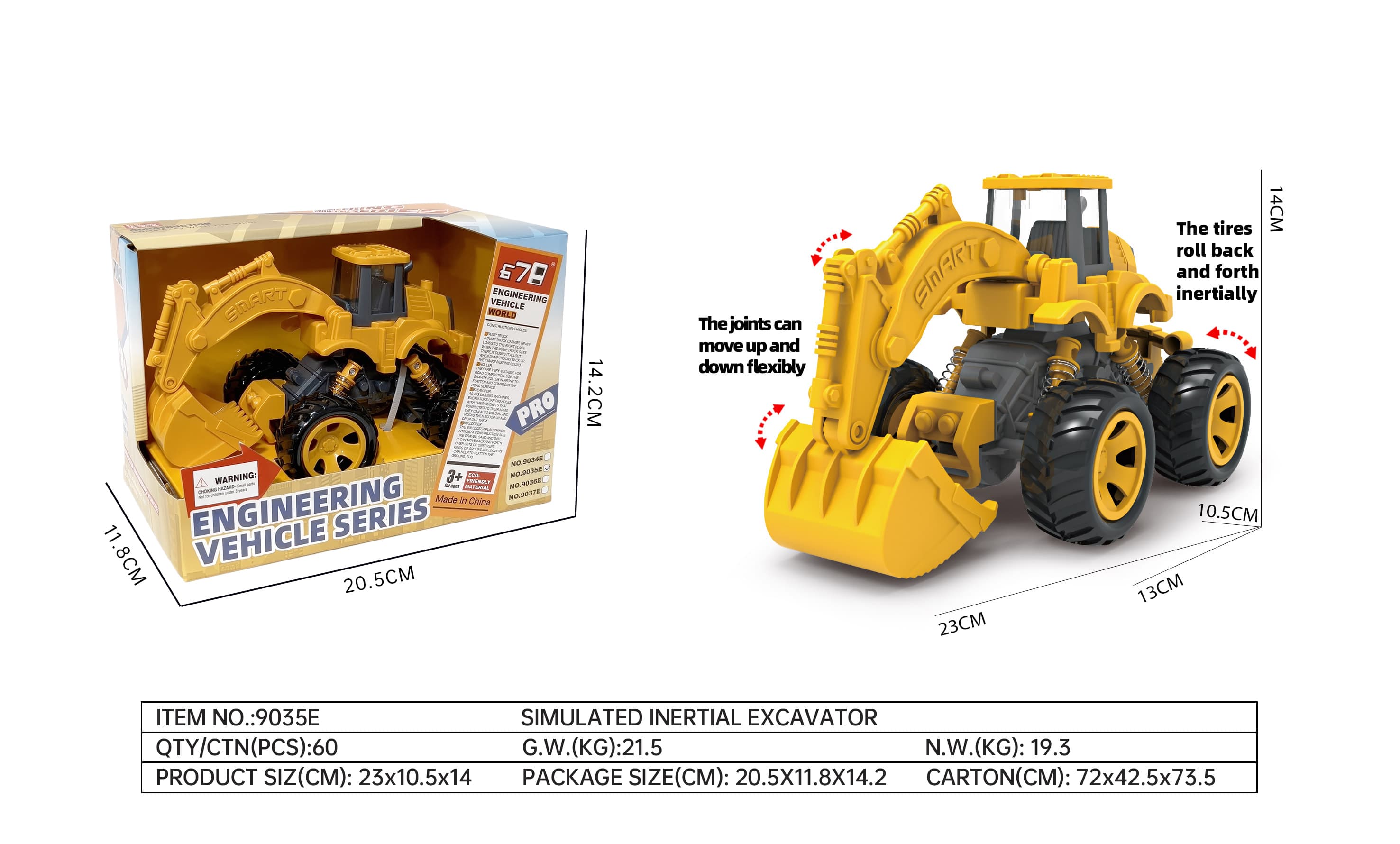 Inertial Engineering Excavator