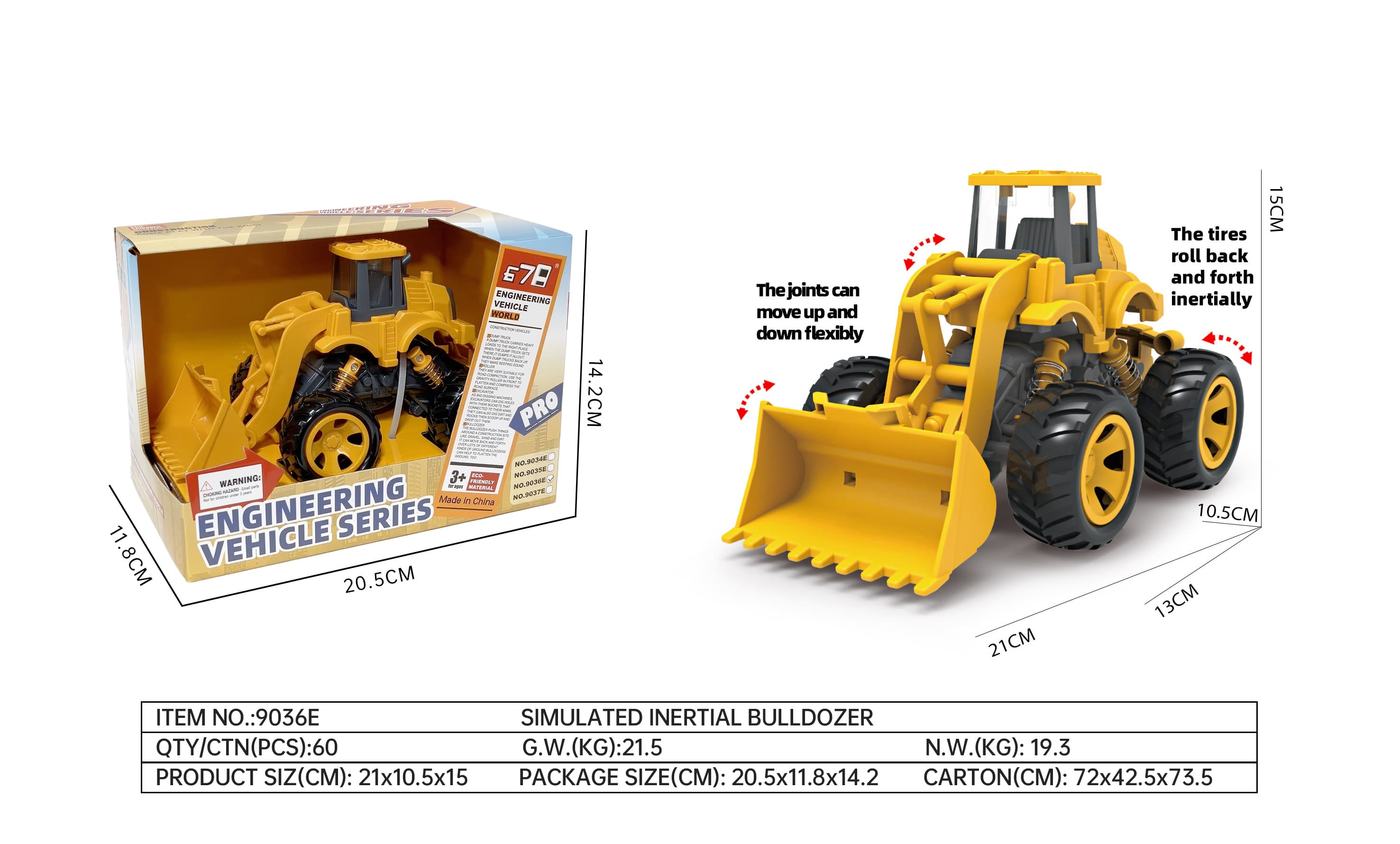 Inertial Engineering Bulldozer