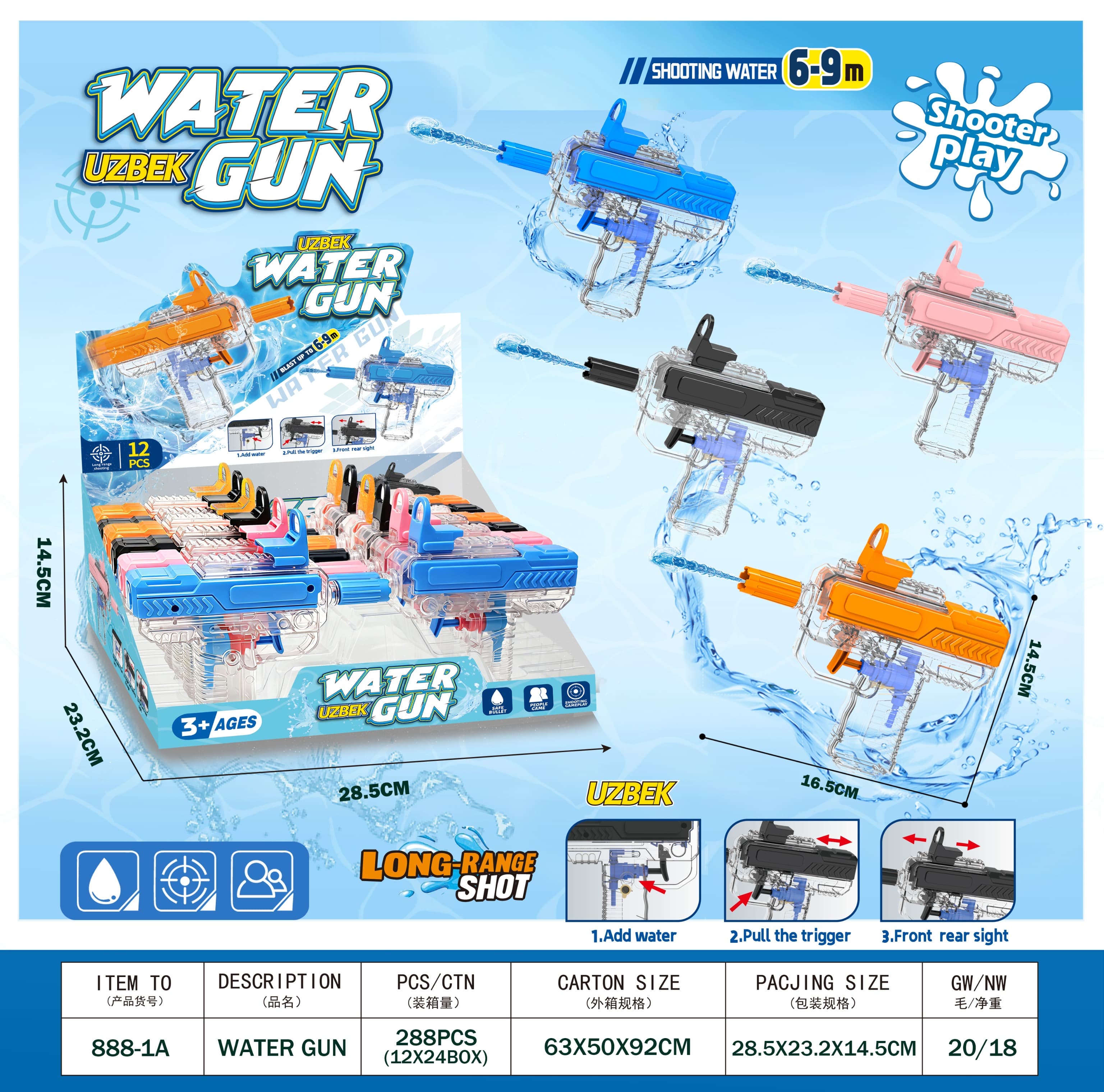 Uzi Water Gun