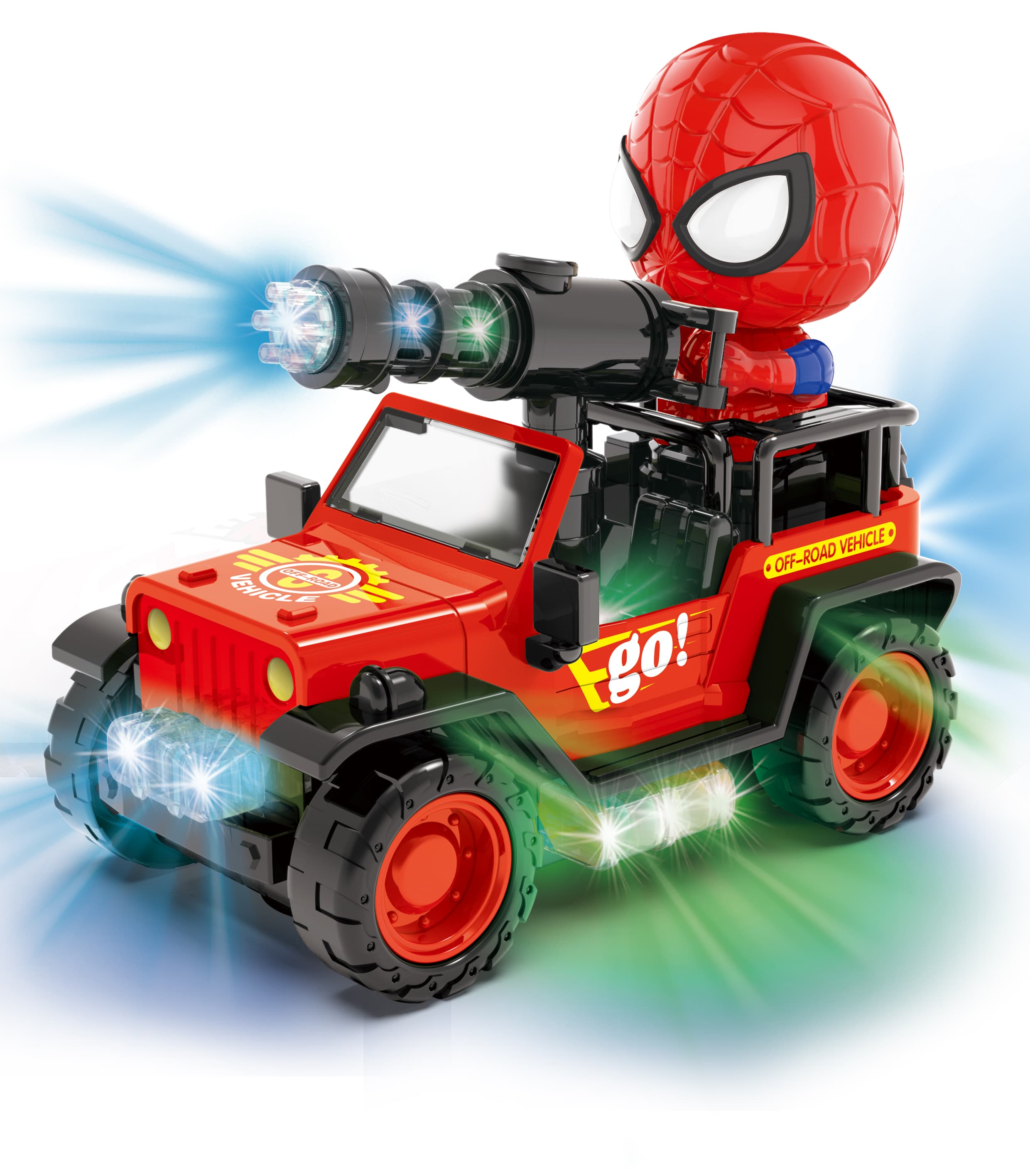 Electric All-Terrain Jeep Spider-Man