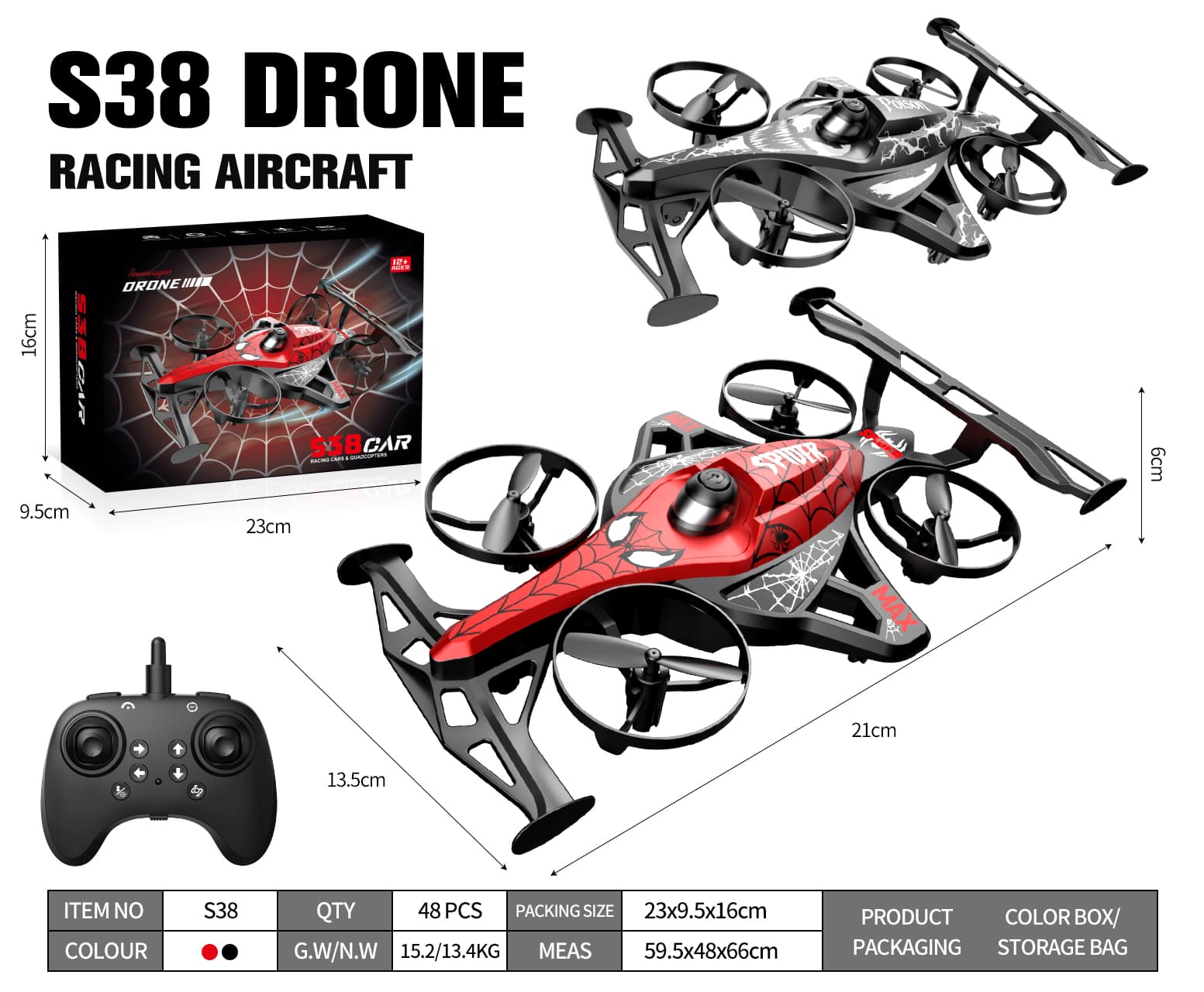 Remote Control Flying Car Drone