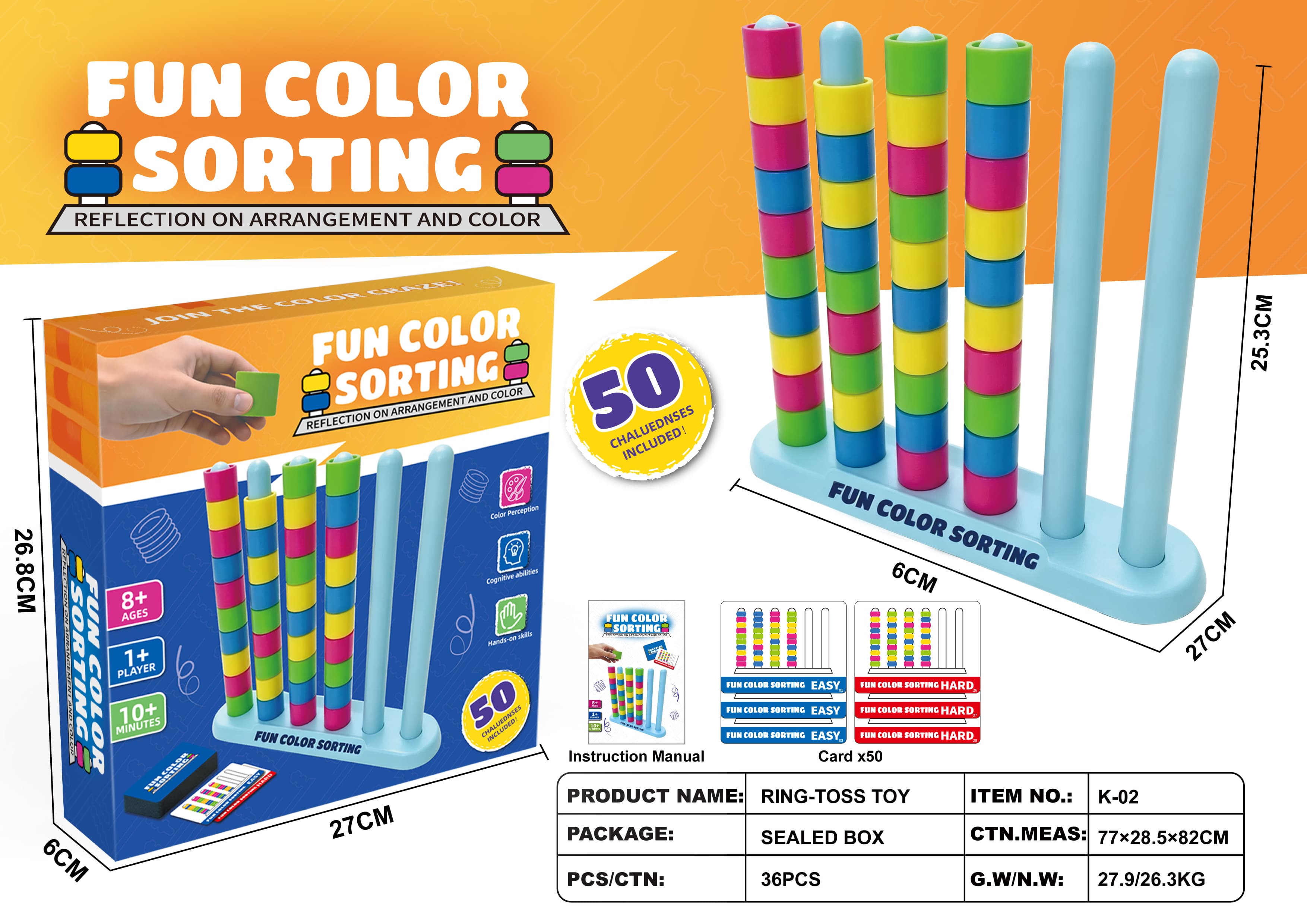 Bead Matching (Colorful Stacking Fun)